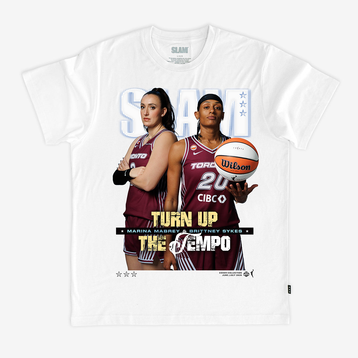SLAM Heritage Cover Tee - Marina Mabrey + Brittney Sykes (SLAM 262)