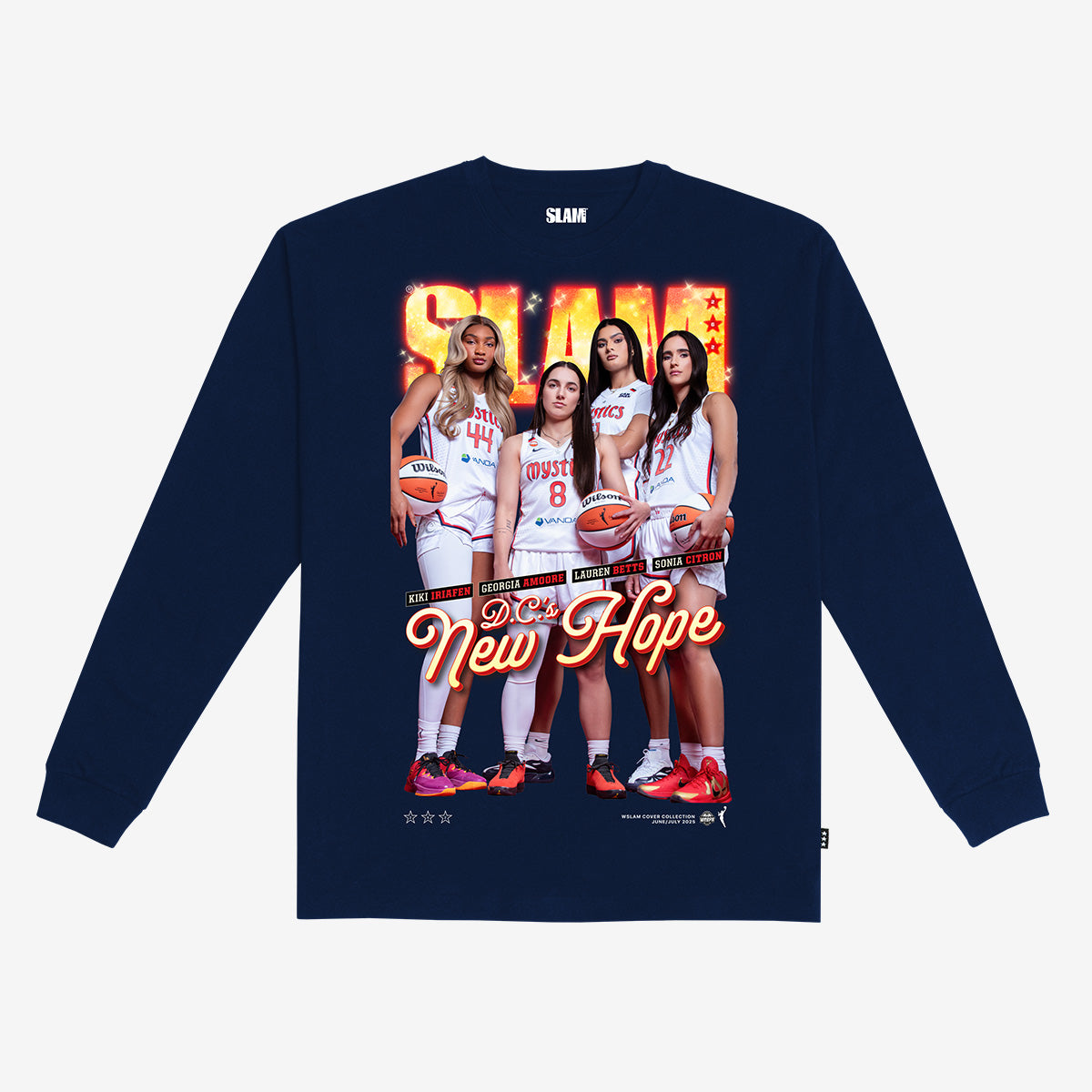 SLAM Cover L/S Tee - Washington Mystics (SLAM 262)