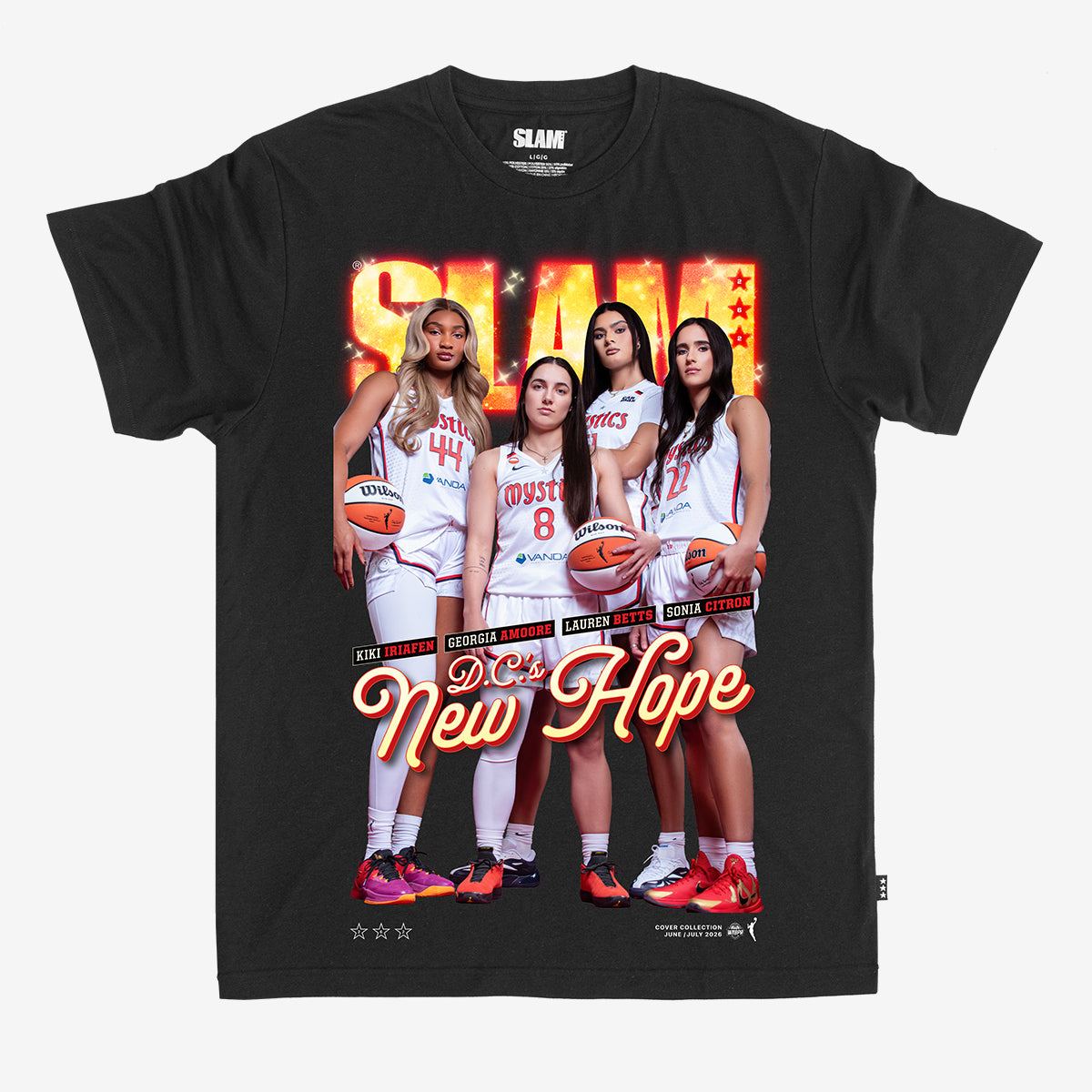 SLAM Heritage Cover Tee - Washington Mystics (SLAM 262)