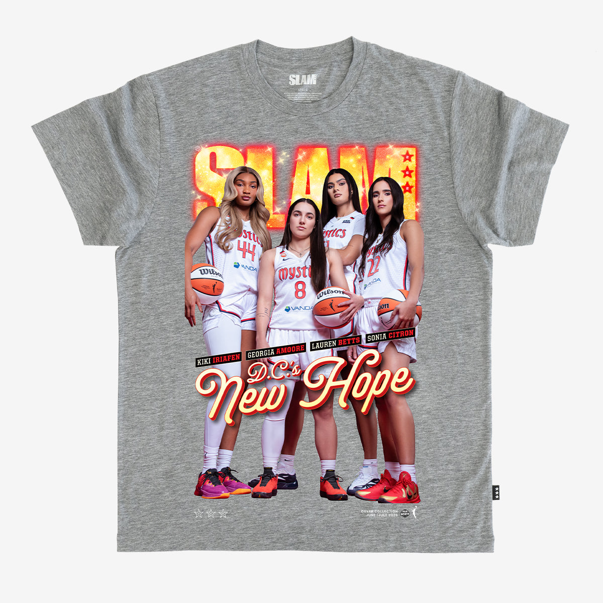 SLAM Heritage Cover Tee - Washington Mystics (SLAM 262)