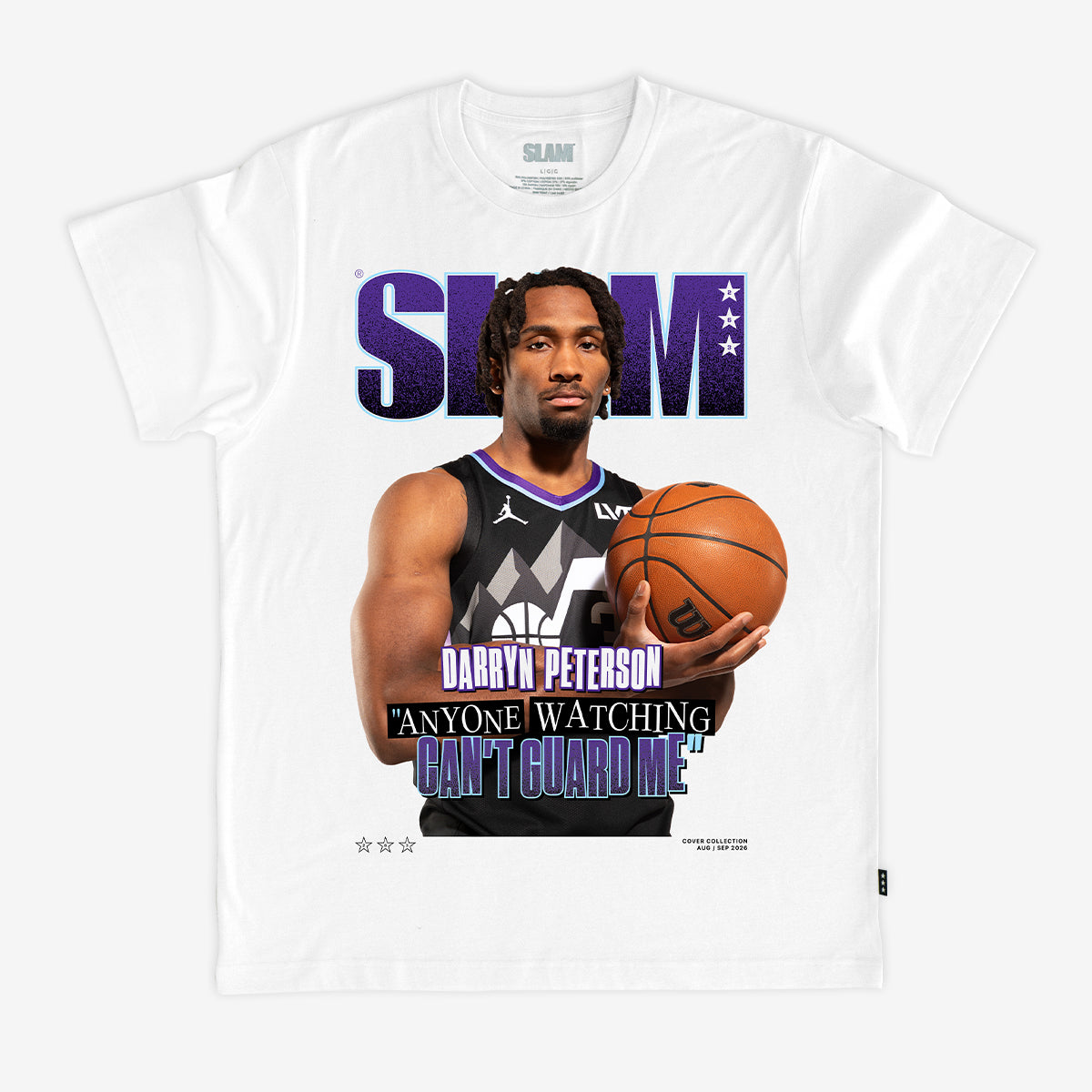 SLAM Heritage Cover Tee - Darryn Peterson (SLAM 263)