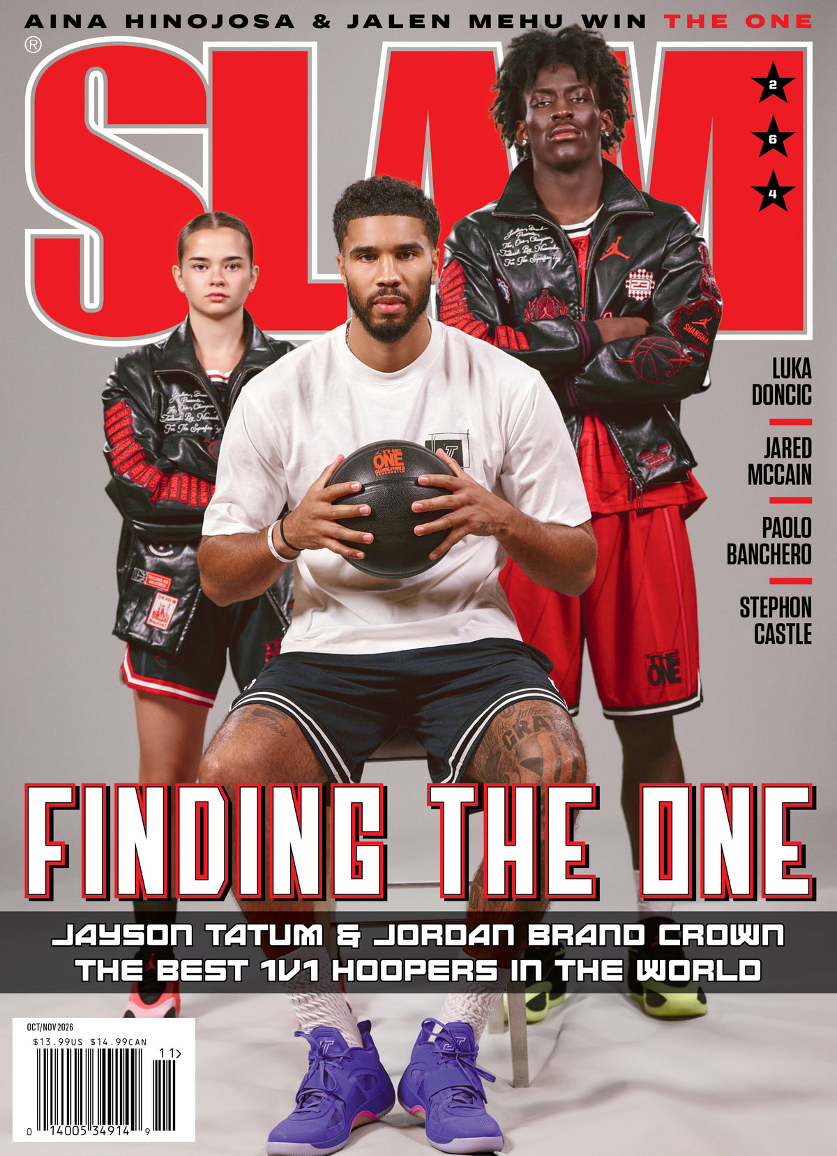 SLAM 264: Jayson Tatum (Cover 3 of 5)