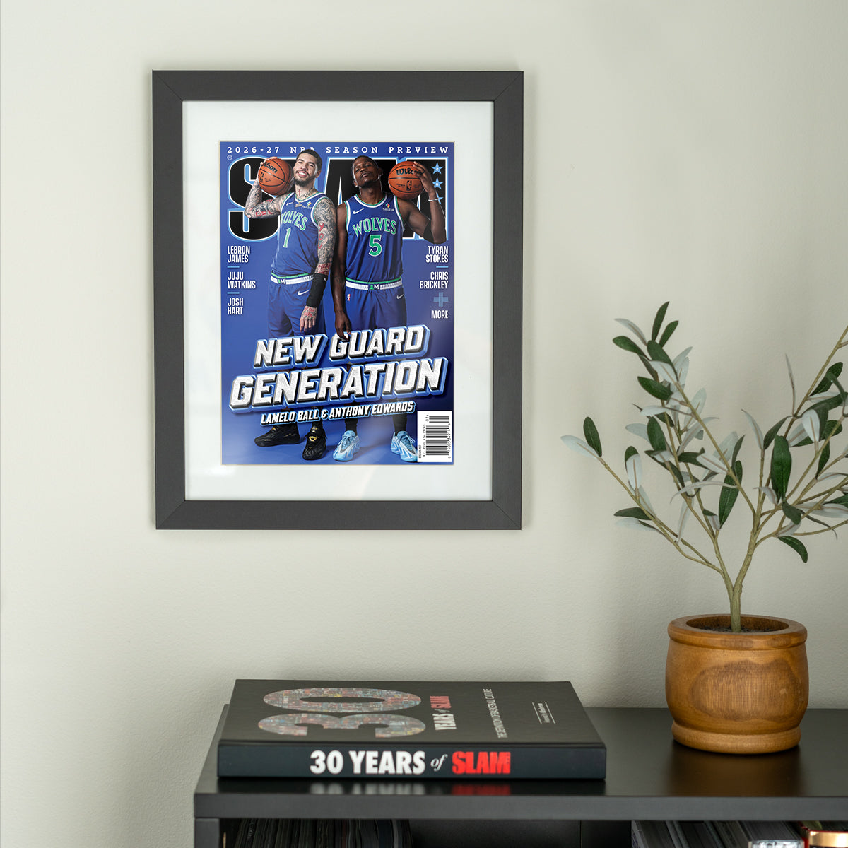 SLAM 265: Anthony Edwards + LaMelo Ball Magazine (Cover 2 of 5)