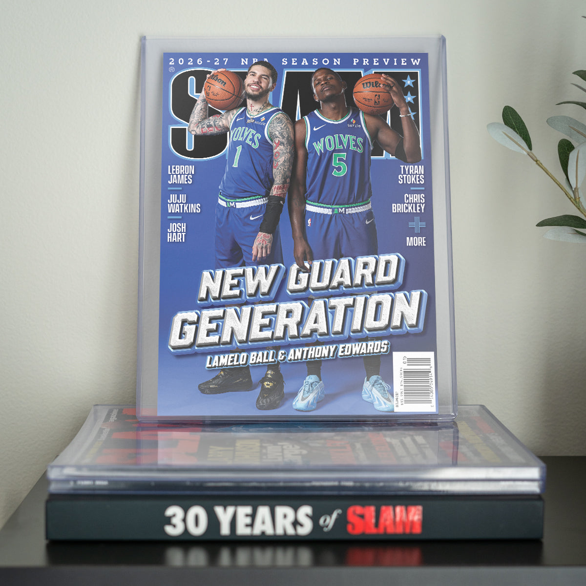 SLAM 265: Anthony Edwards + LaMelo Ball Magazine (Cover 2 of 5)