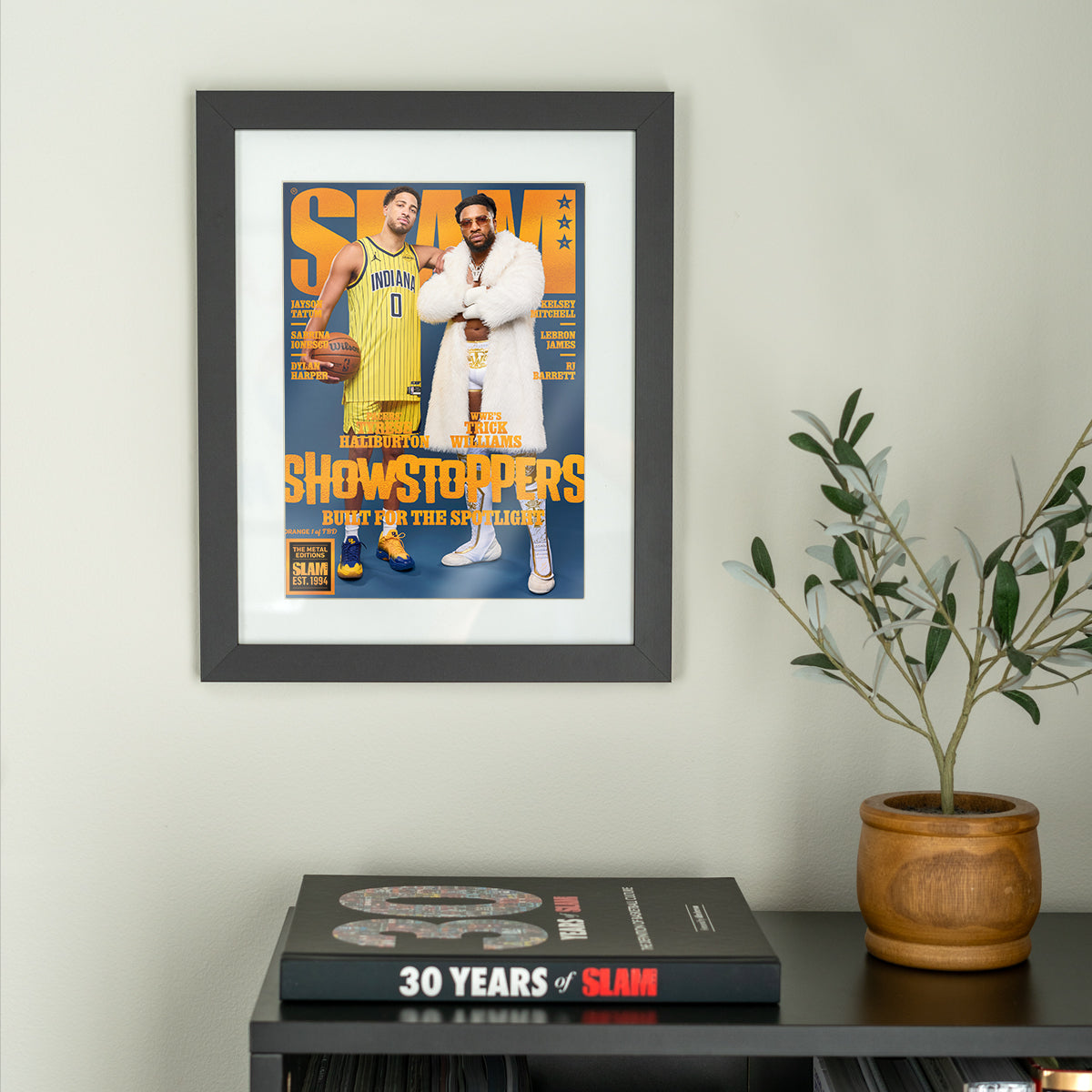 SLAM 264: Tyrese Haliburton + Trick Williams Magazine - Orange