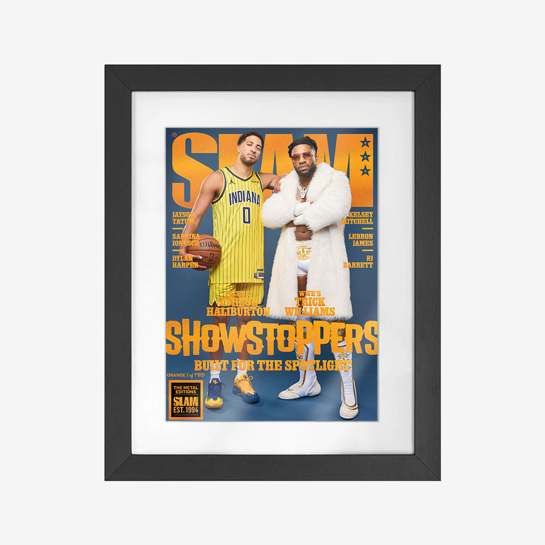 SLAM 264: Tyrese Haliburton + Trick Williams Magazine - Orange