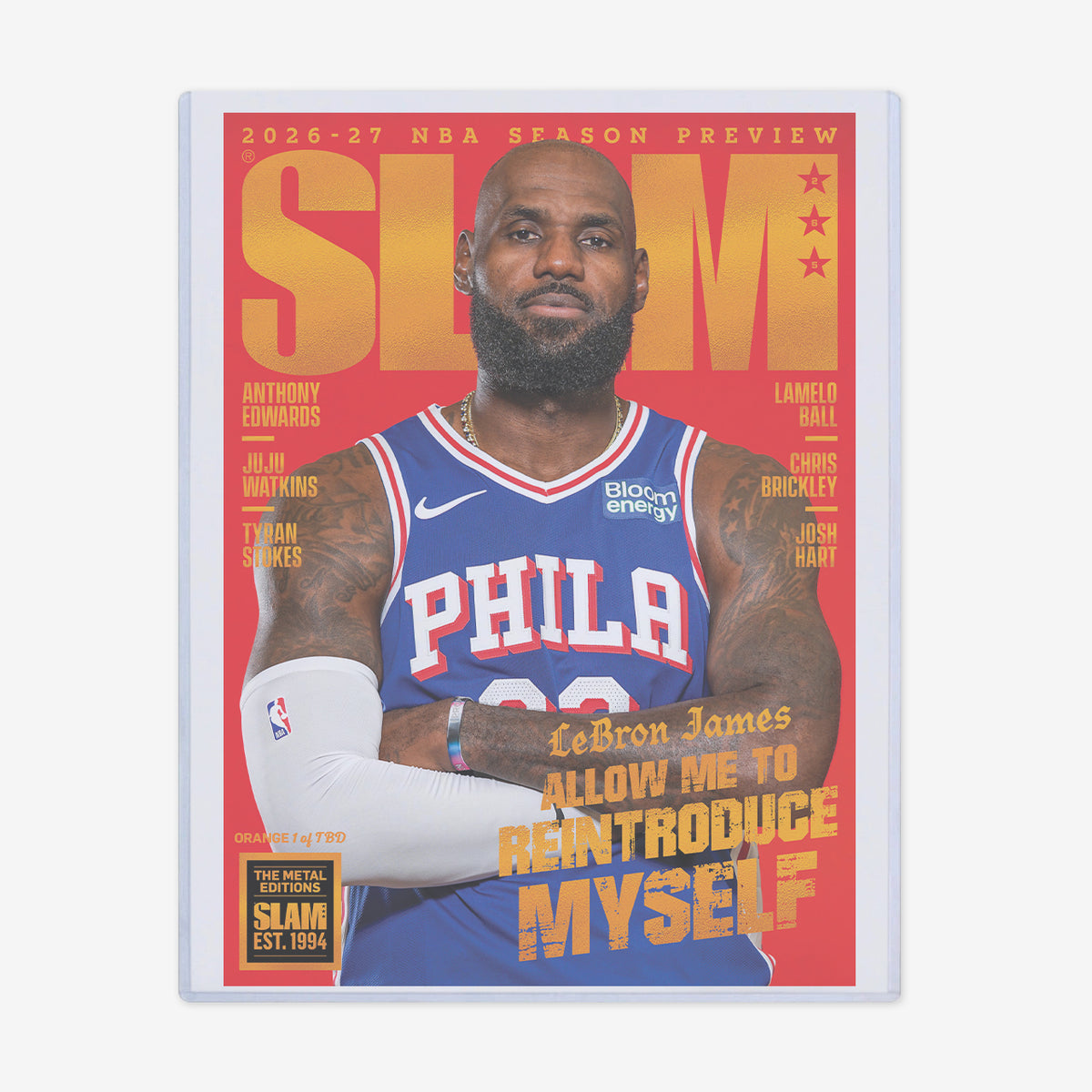 SLAM 265: LeBron James Magazine - Orange