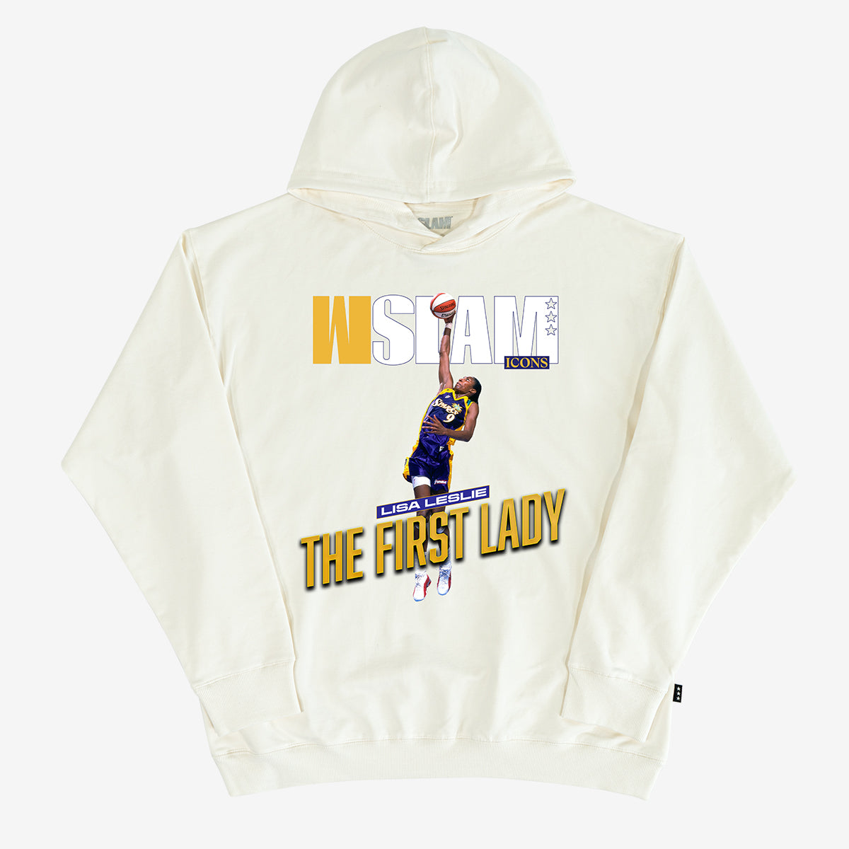 WSLAM Court Origins Cover Hoodie - Lisa Leslie (Sparks Icons)