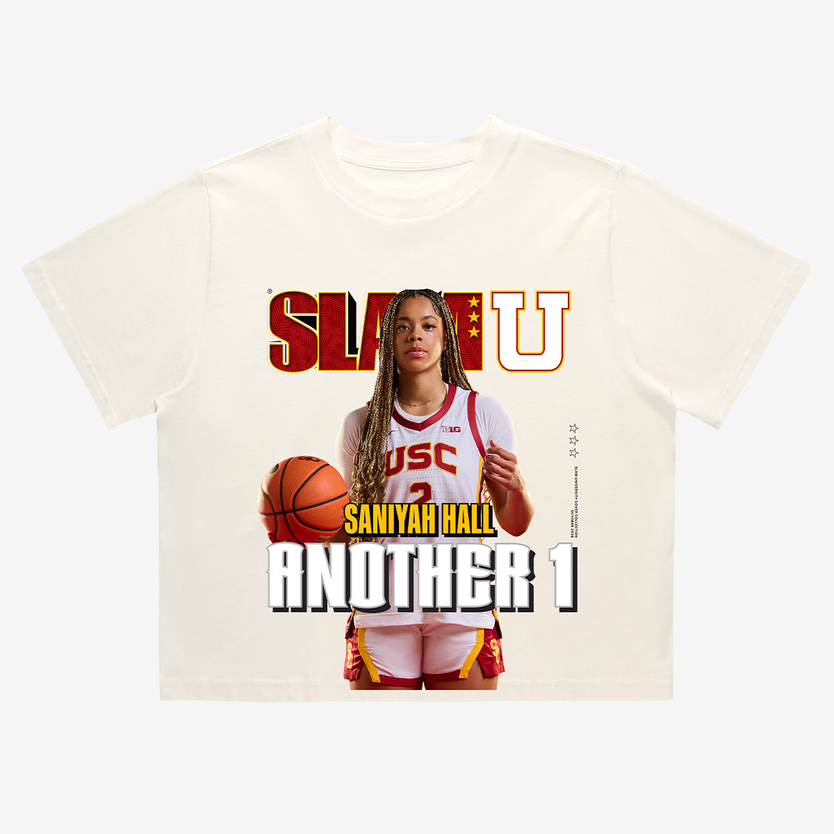 SLAM Women's Crop Cover Tee - Saniyah Hall (SLAM 265)