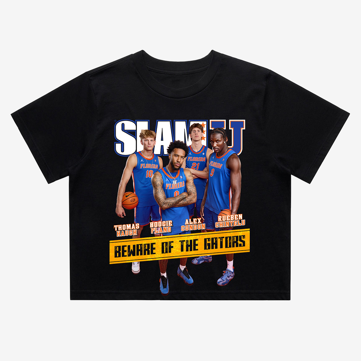SLAM Women's Crop Cover Tee - Florida MBB (SLAMU)