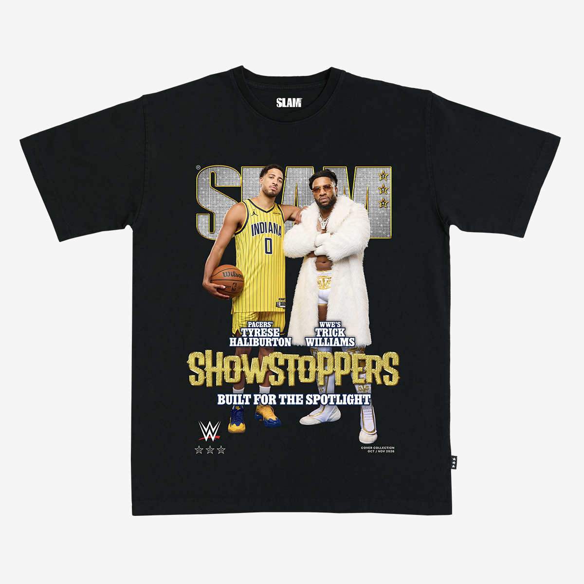 SLAM x WWE Cover Tee - Tyrese Haliburton + Trick Williams (SLAM 264)