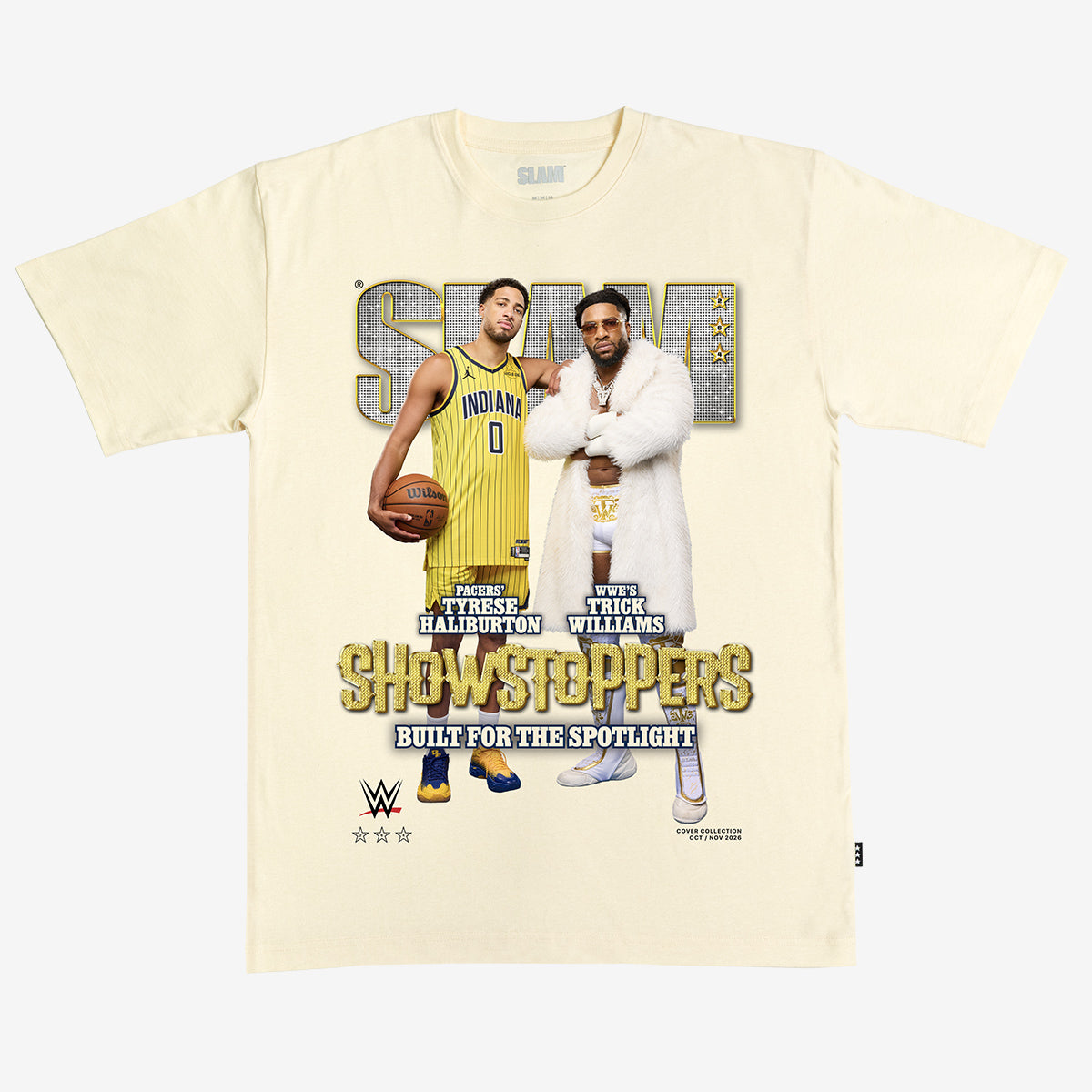 SLAM x WWE Cover Tee - Tyrese Haliburton + Trick Williams (SLAM 264)
