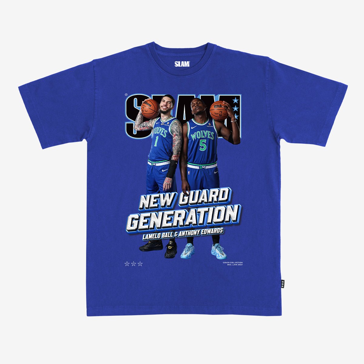 SLAM Cover Tee - Anthony Edwards + LaMelo Ball (SLAM 265)