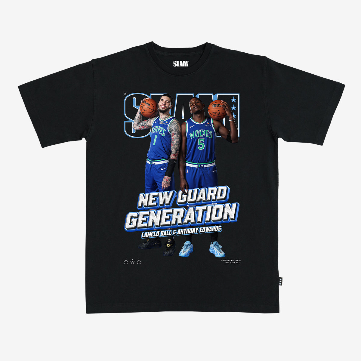 SLAM Cover Tee - Anthony Edwards + LaMelo Ball (SLAM 265)