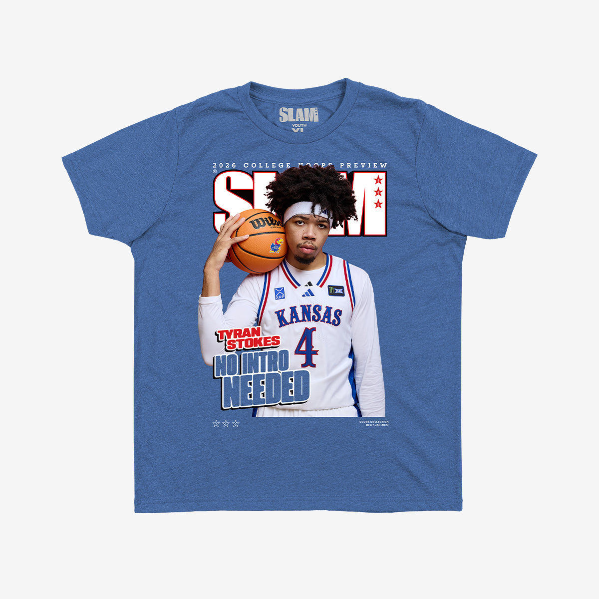 SLAM Youth Cover Tee - Tyran Stokes (SLAM 265)