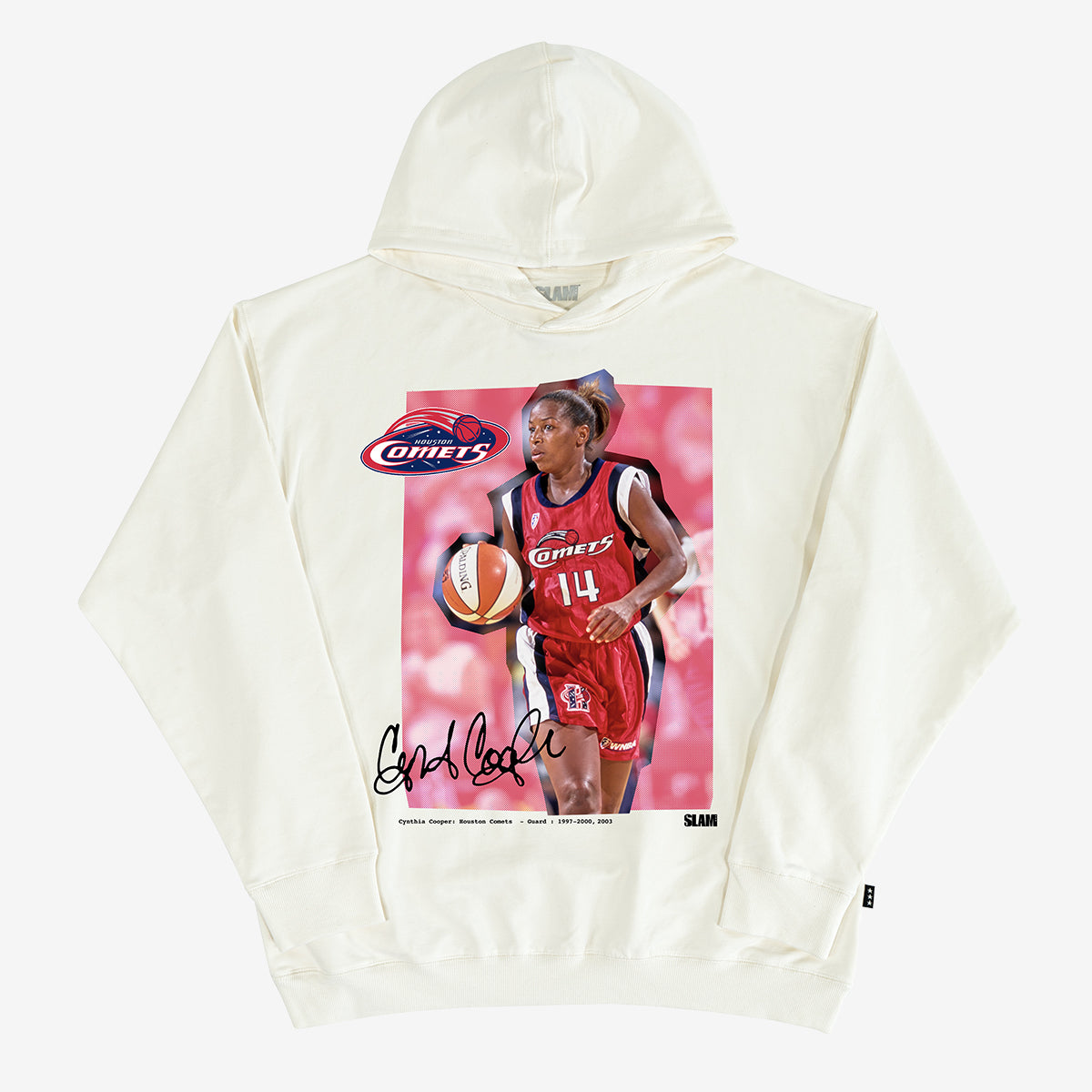 WSLAM Court Origins Cover Hoodie - Cynthia Cooper (WNBA Legends)