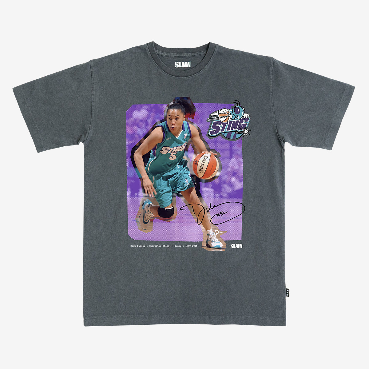 WSLAM Court Origins Heavy Tee - Dawn Staley (WNBA Legends)