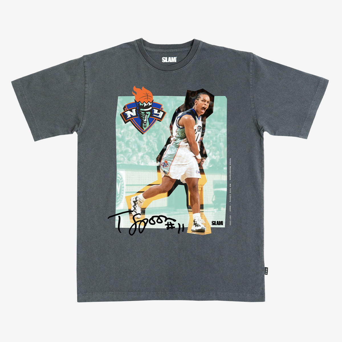 WSLAM Court Origins Heavy Tee - Teresa Weatherspoon (WNBA Legends)