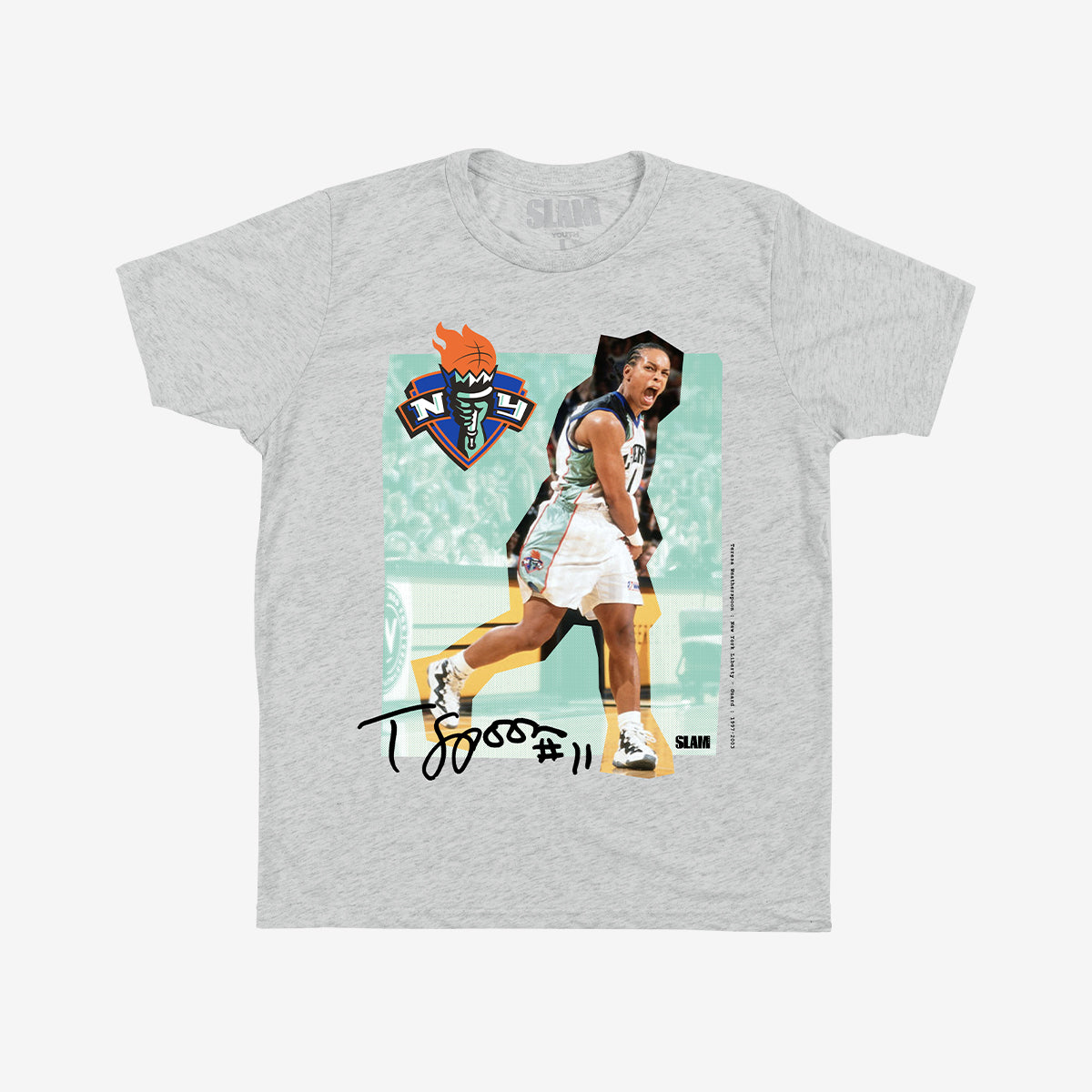 WSLAM Court Origins Youth Tee - Teresa Weatherspoon (WNBA Legends)