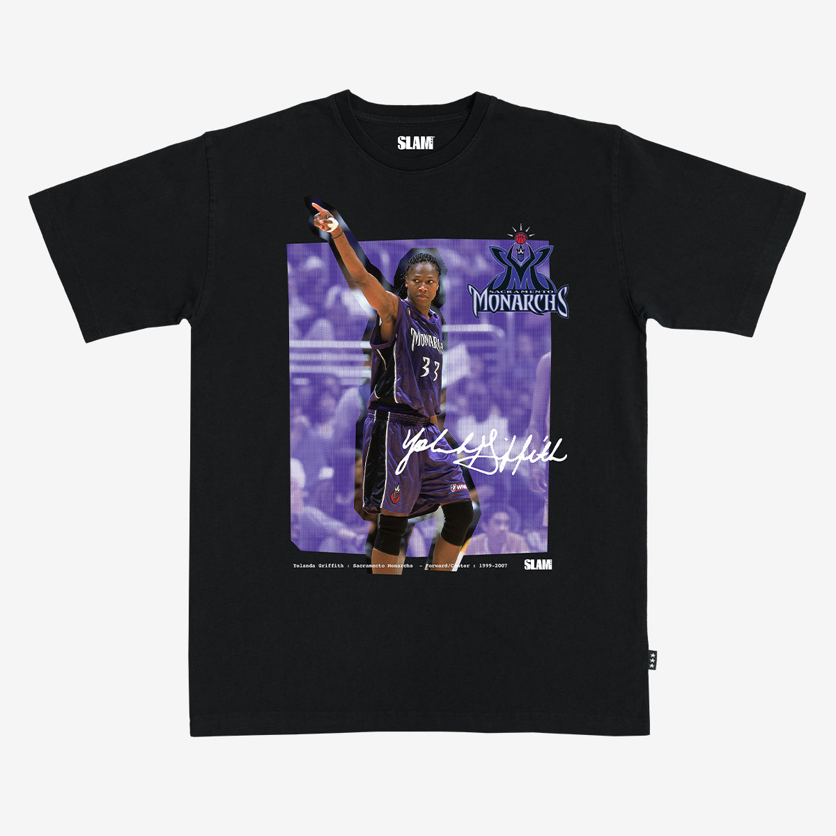 WSLAM Court Origins Heavy Tee - Yolanda Griffith (WNBA Legends)