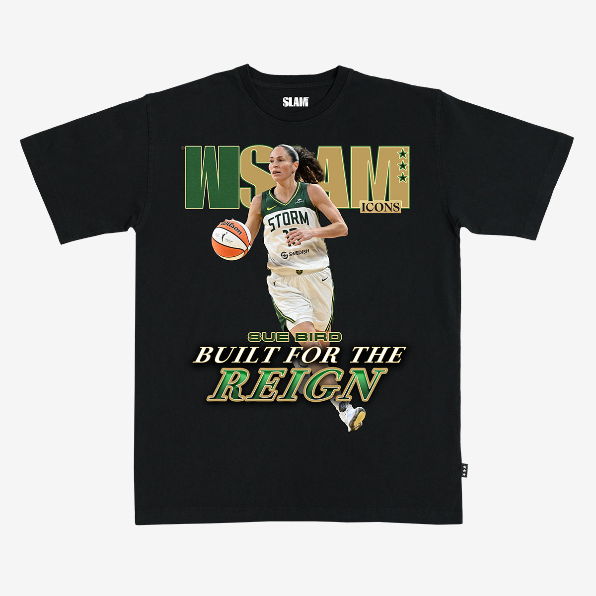 WSLAM Court Origins Cover Tee - Sue Bird (Storm Icons)