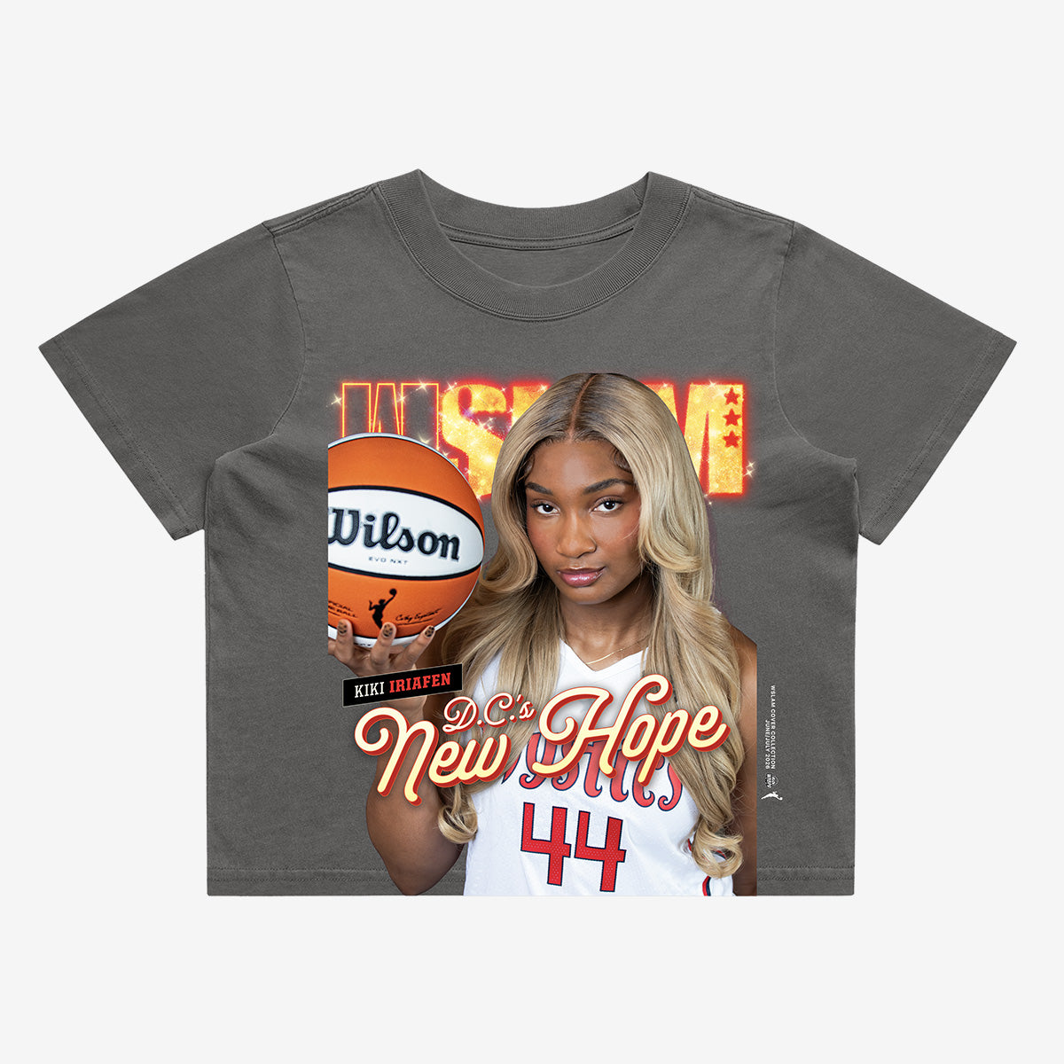 WSLAM Crop Cover Tee - Kiki Iriafen (SLAM 262)