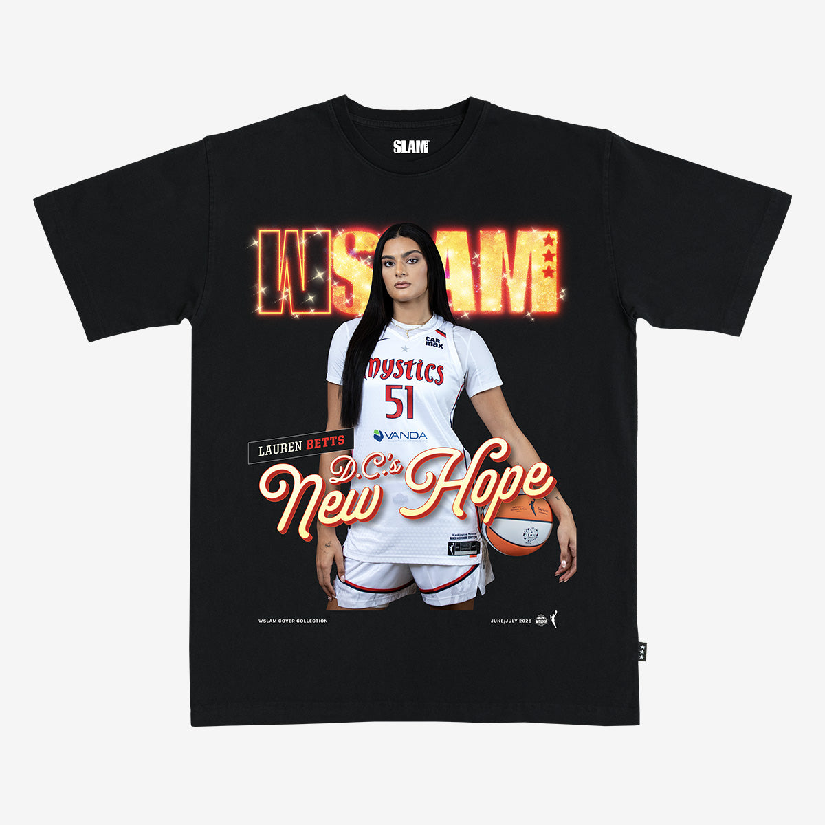 WSLAM Cover Tee - Lauren Betts (SLAM 262)