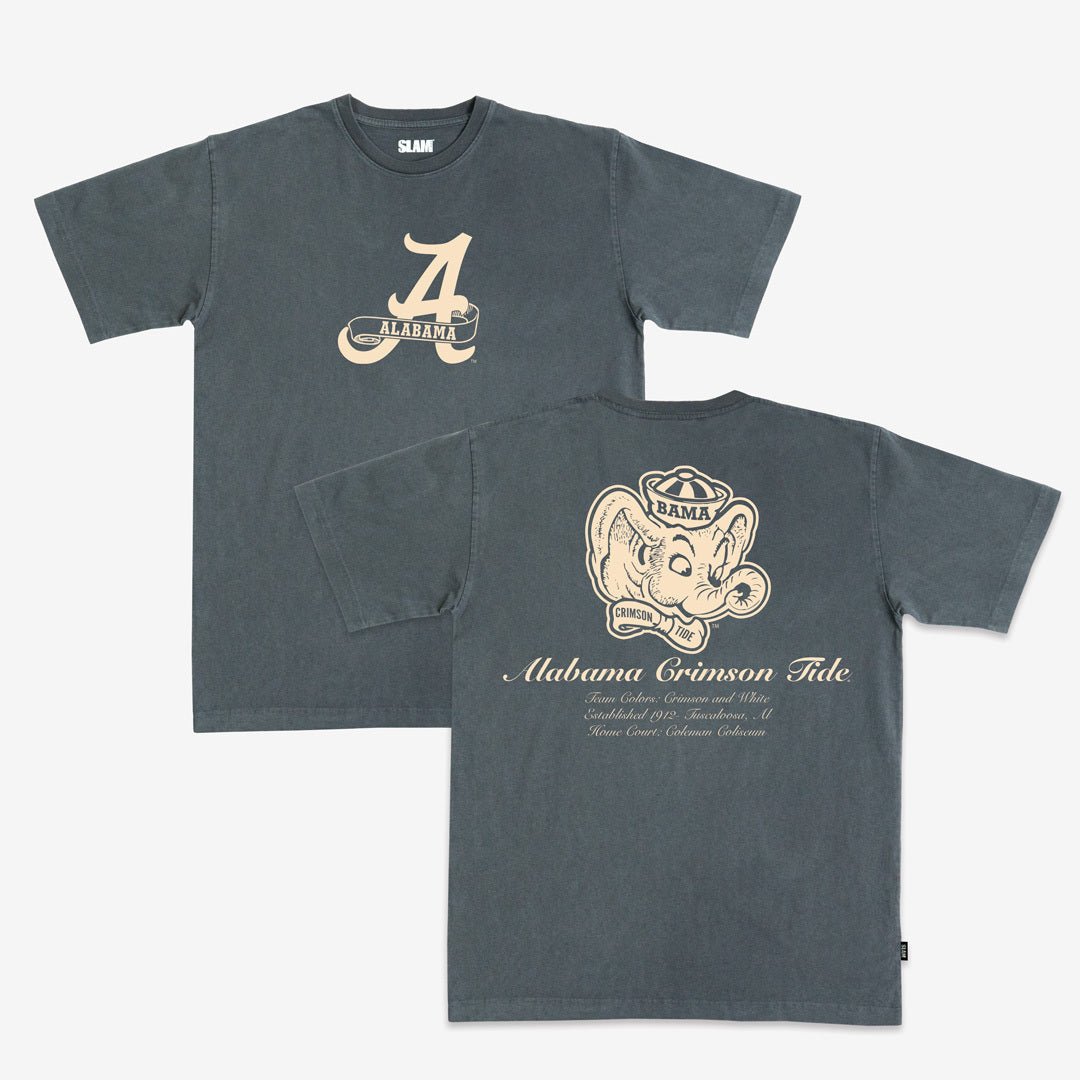 Alabama Homecourt Heavy Tee - SLAM Goods