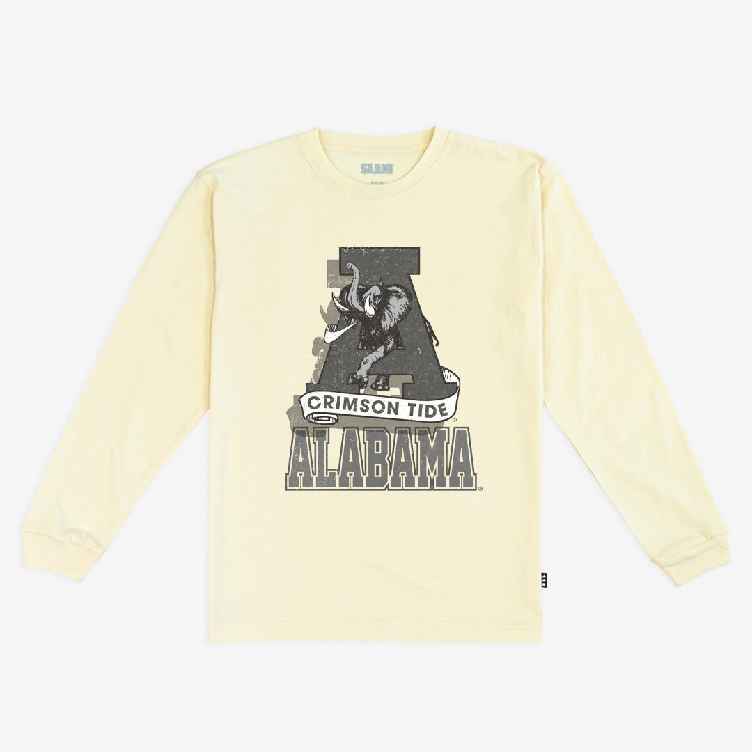 Alabama Monochromatic L/S Tee - SLAM Goods