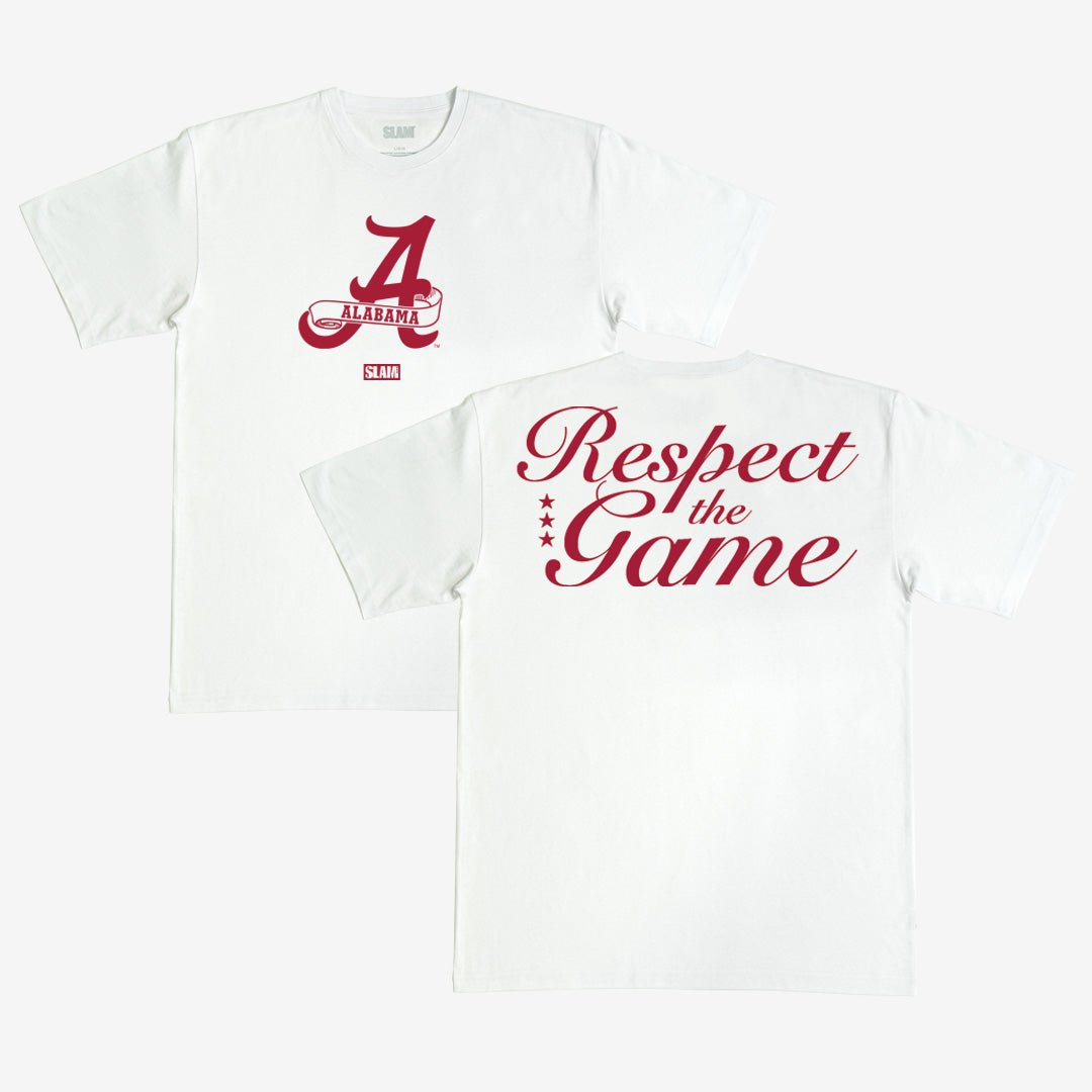 Alabama Respect the Game Heavy Tee - SLAM Goods