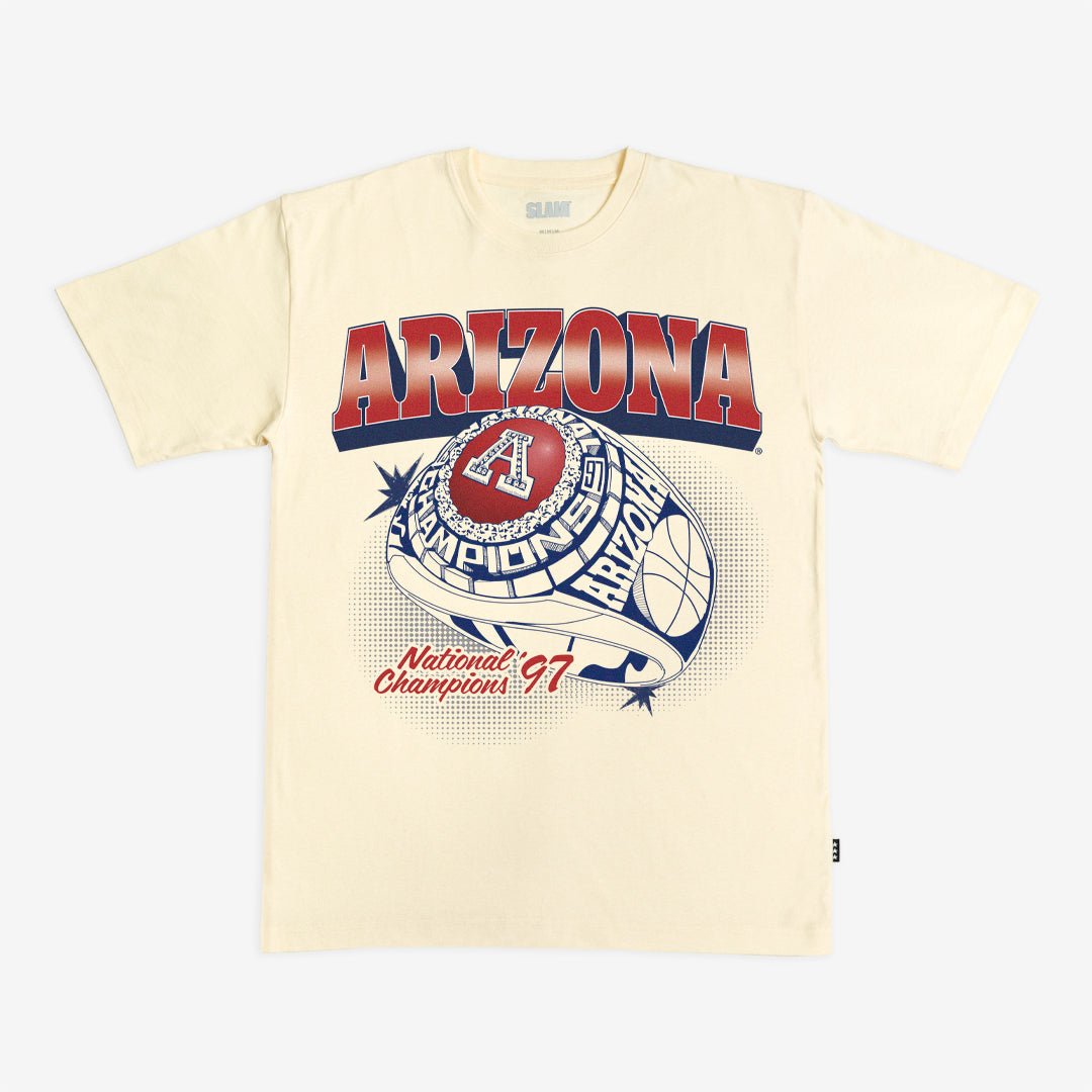 Arizona '97 Champions Ring Heavy Tee - SLAM Goods