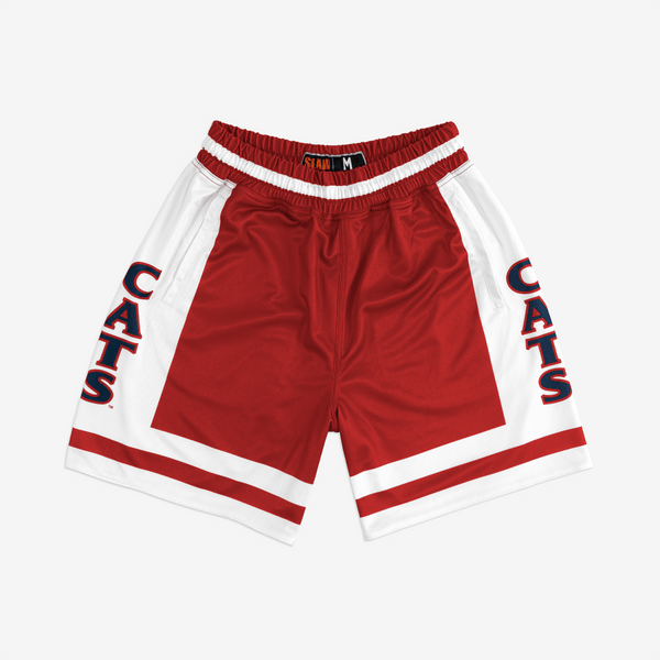 Nike University of Arizona Basketball Shorts Wildcats Retro Cats Red store Navy Medium