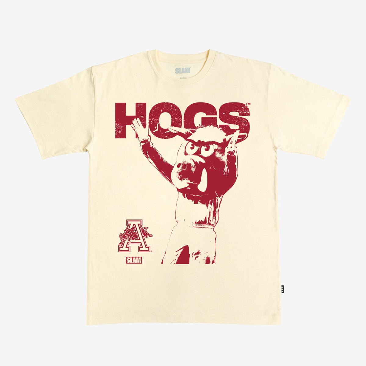 Arkansas Mascot Mode Heavy Tee - SLAM Goods