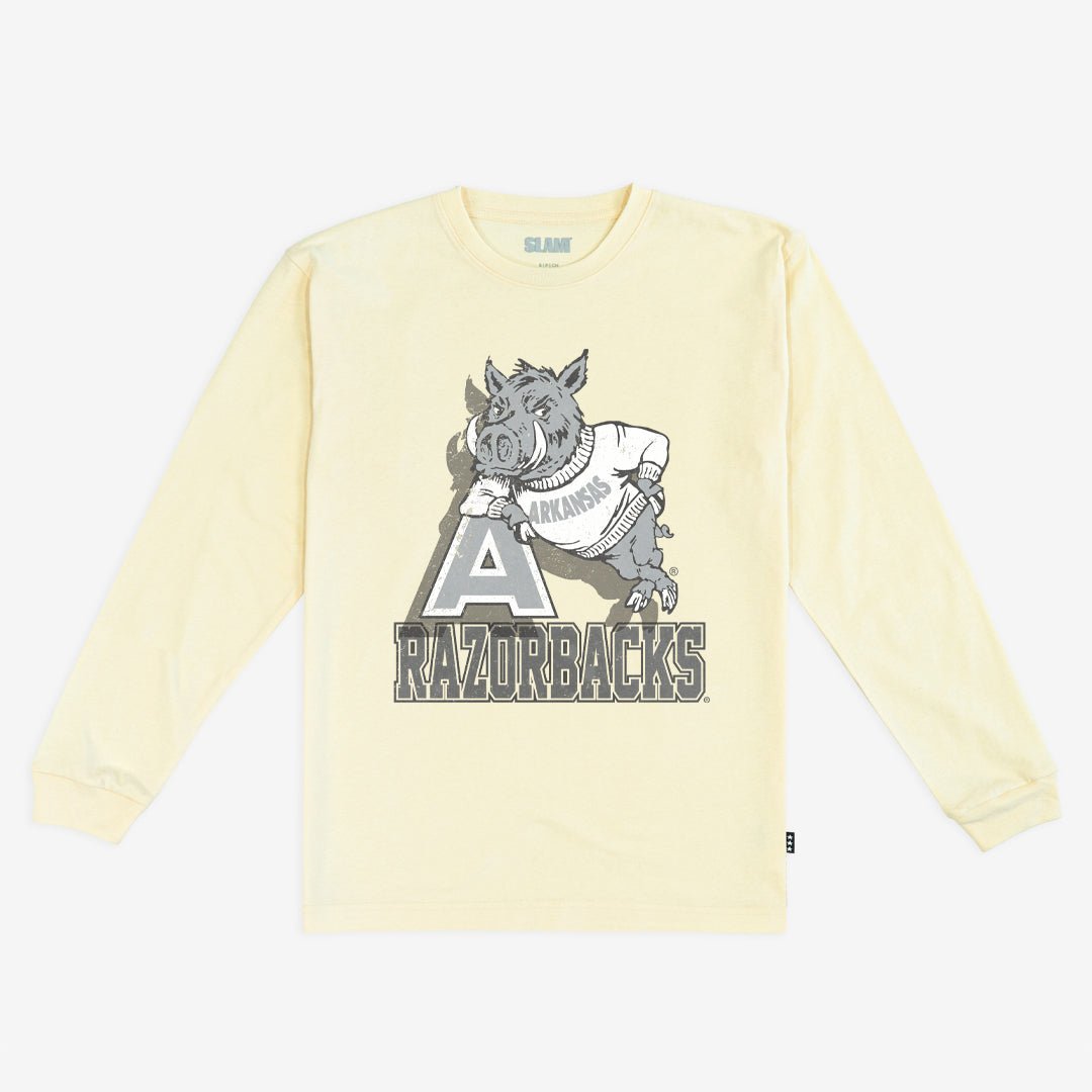 Arkansas Monochromatic L/S Tee - SLAM Goods