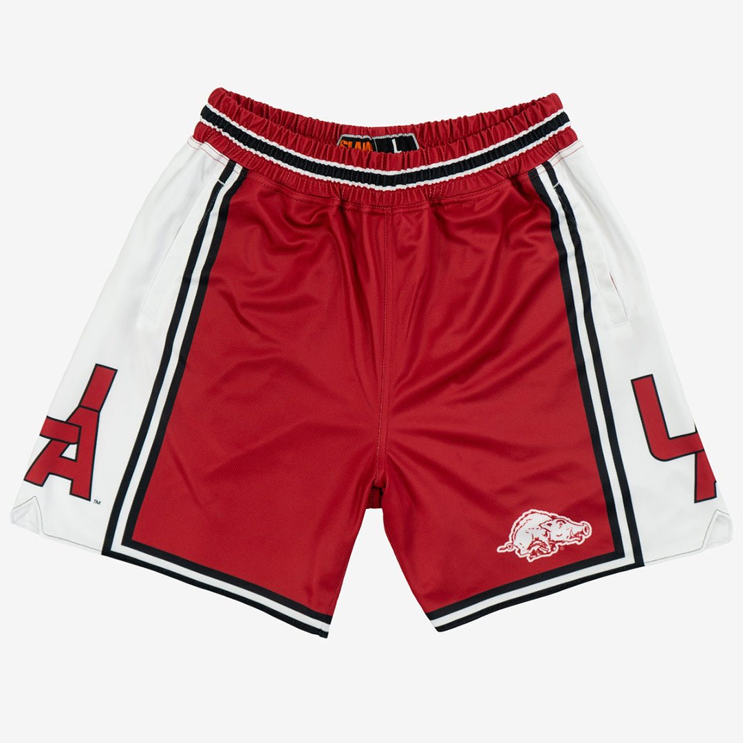 Arkansas Razorbacks 1977 - 1978 Retro Shorts (Away) - SLAM Goods