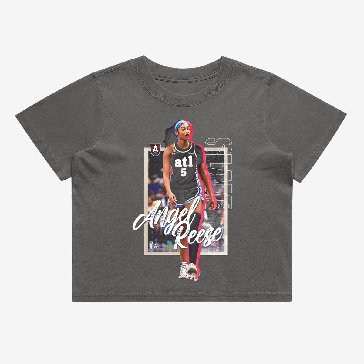 Atlanta Dream Player Crop Tee - Angel Reese (SLAM 262) - SLAM Goods