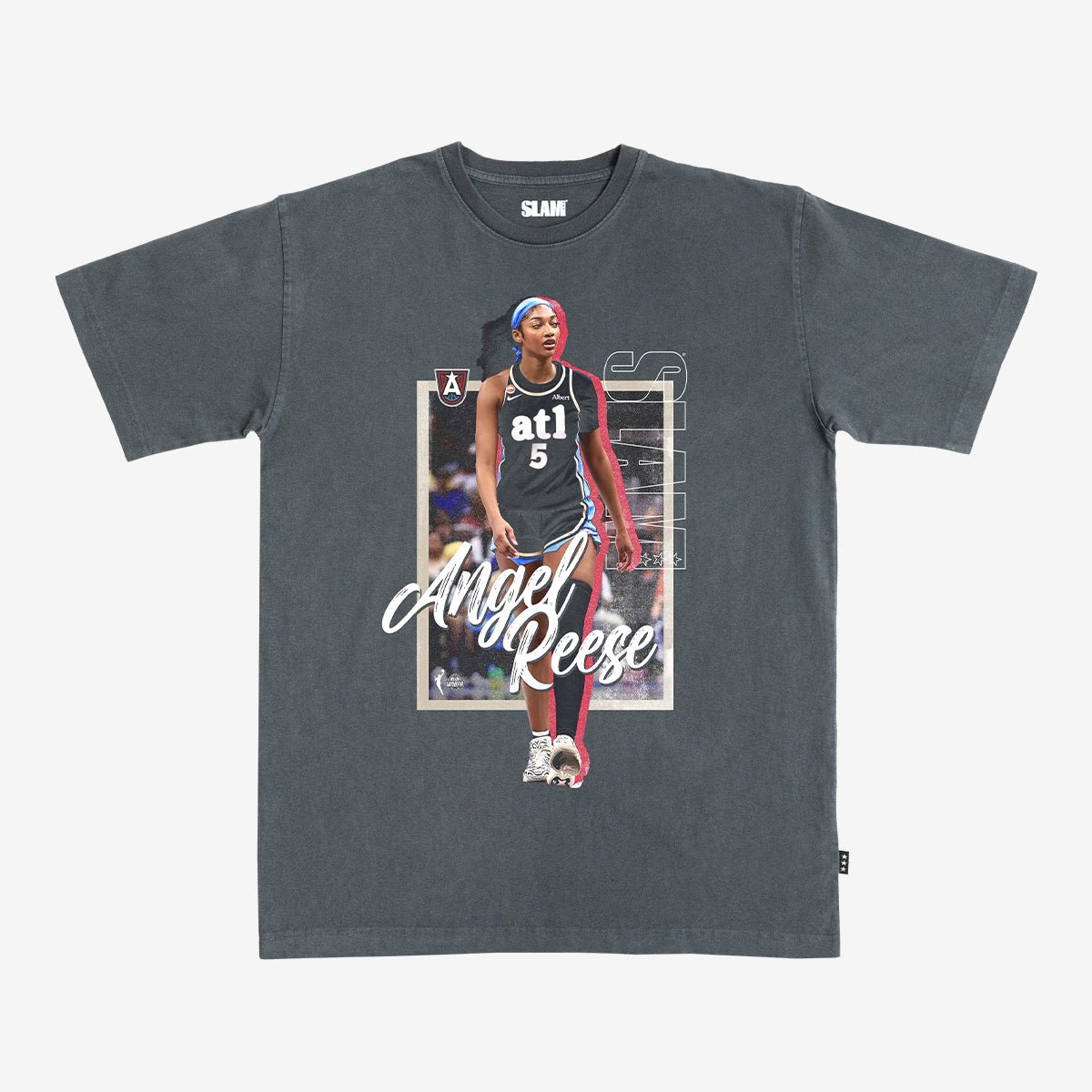 Atlanta Dream Player Heavy Tee - Angel Reese (SLAM 262) - SLAM Goods