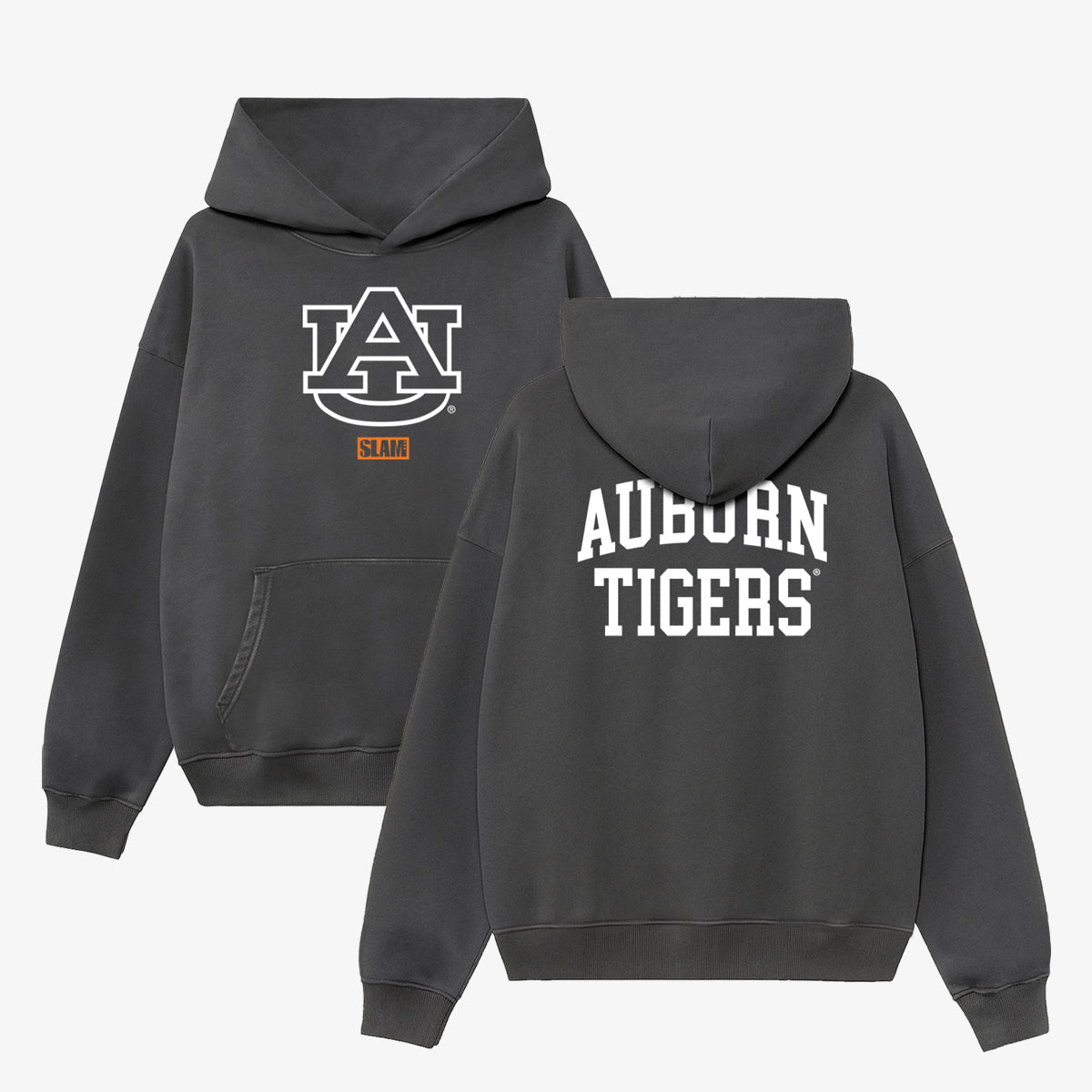 Auburn Monochromatic Washed Hoodie - SLAM Goods