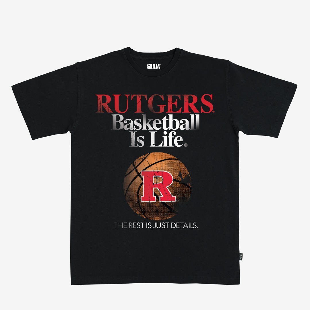 Basketball Is Life™ Tee - Rutgers - SLAM Goods