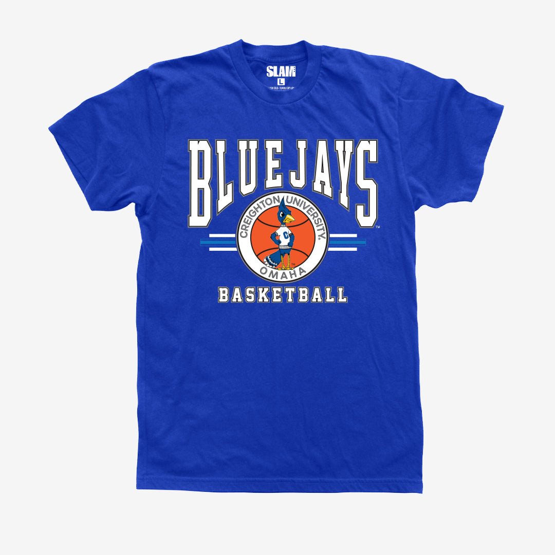 Creighton Blue Jays Basketball Vintage Tee - SLAM Goods