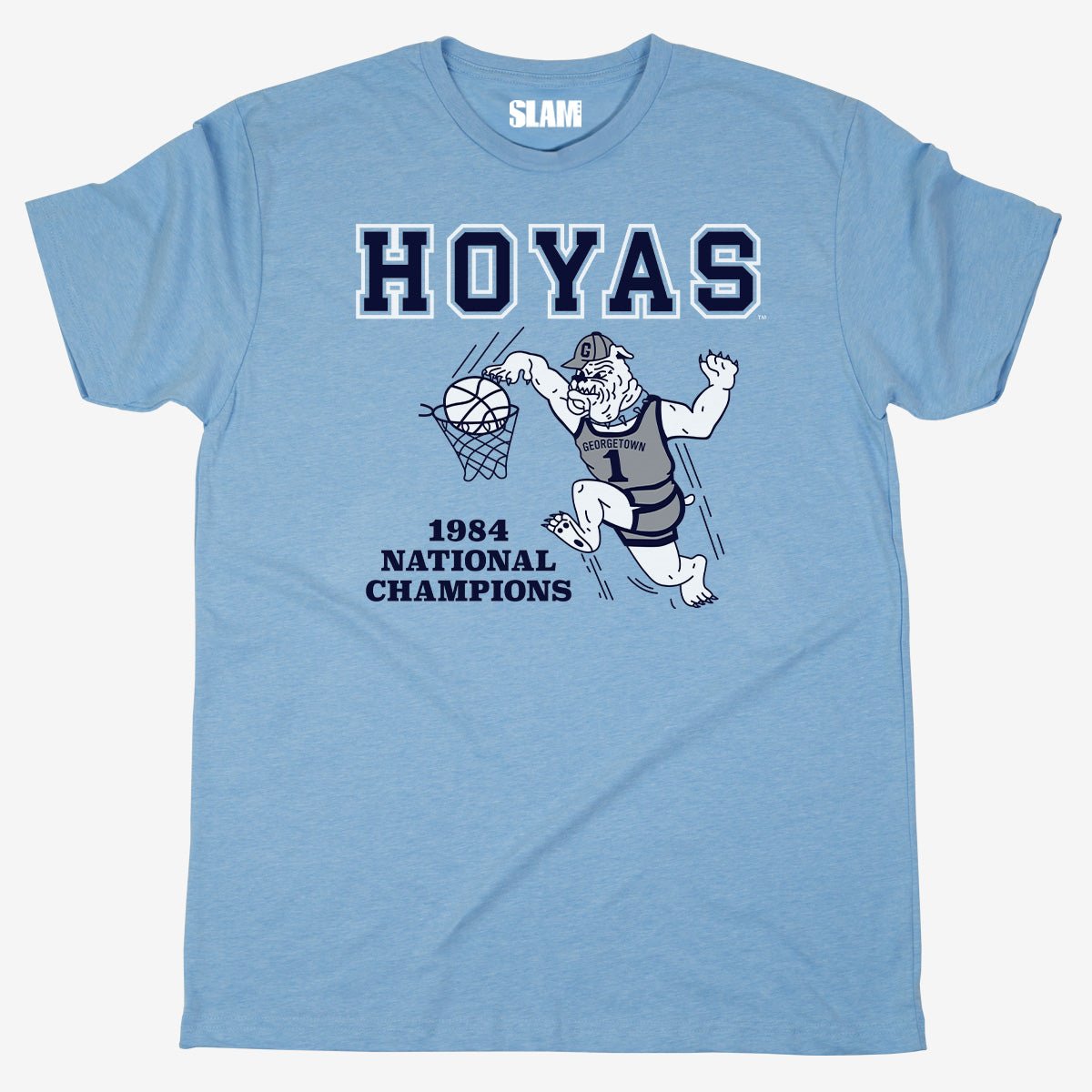 Georgetown '84 NCAA Champs Vintage Tee - SLAM Goods