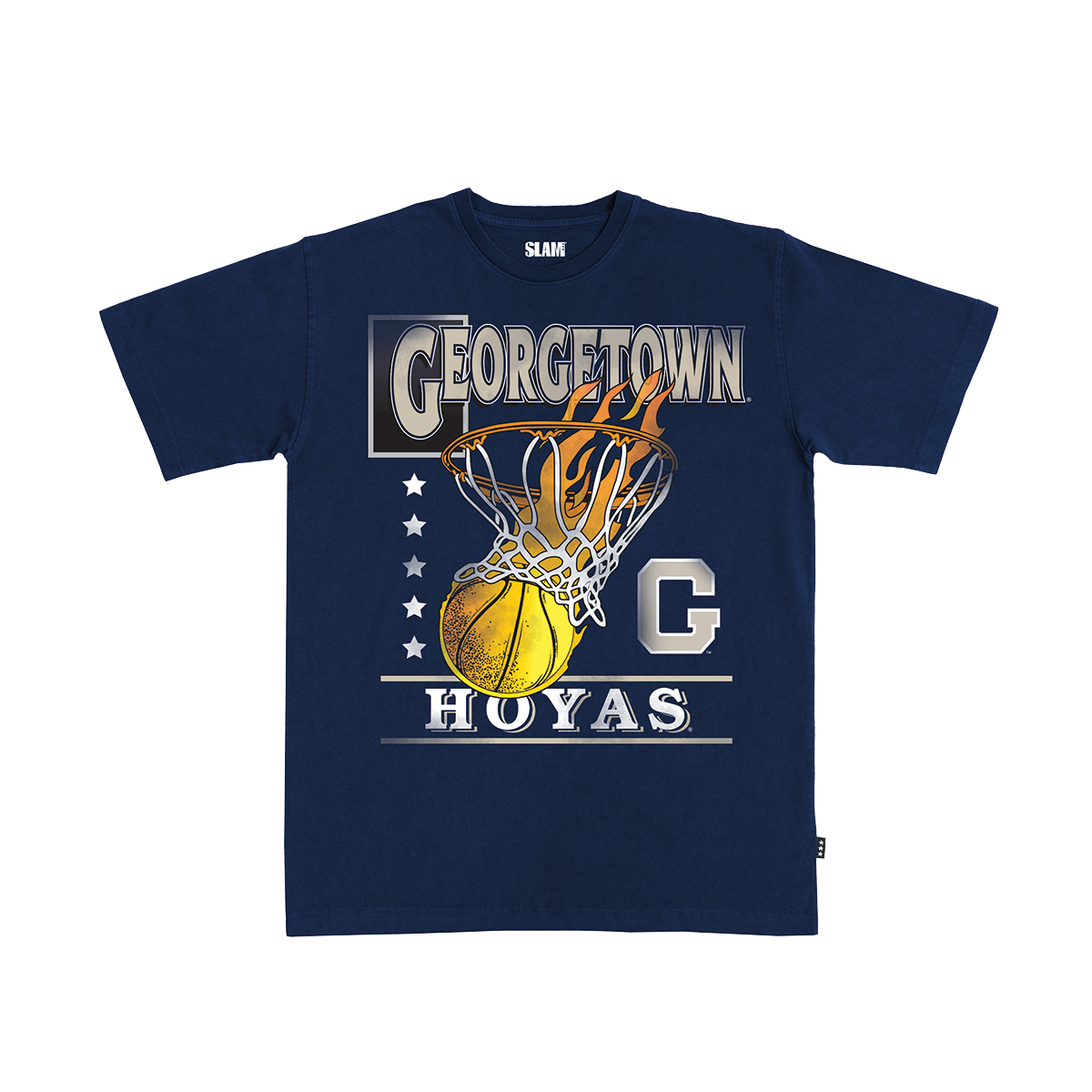 Georgetown Hoops Vault Heavy Tee - SLAM Goods