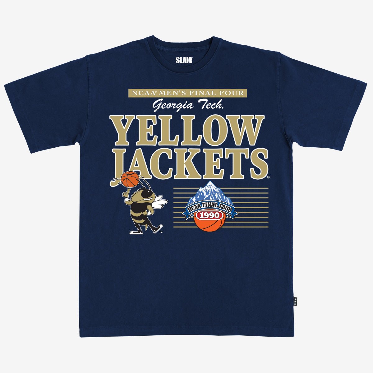 Georgia Tech '90 Final Four Heavy Tee - SLAM Goods