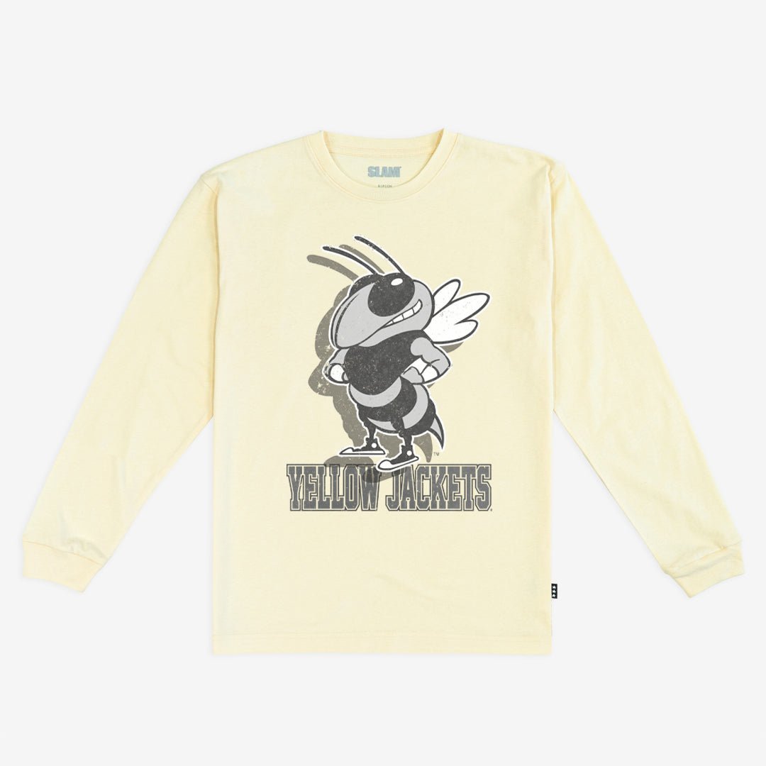 Georgia Tech Monochromatic L/S Tee - SLAM Goods