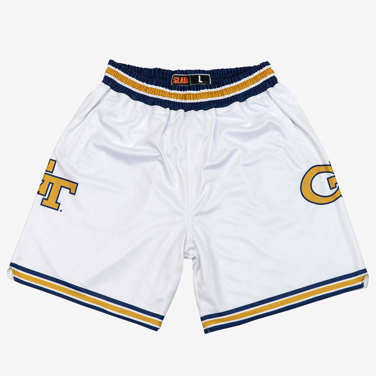 Georgia Tech Yellow Jackets 1989 - 1990 Retro Shorts (Home) - SLAM Goods