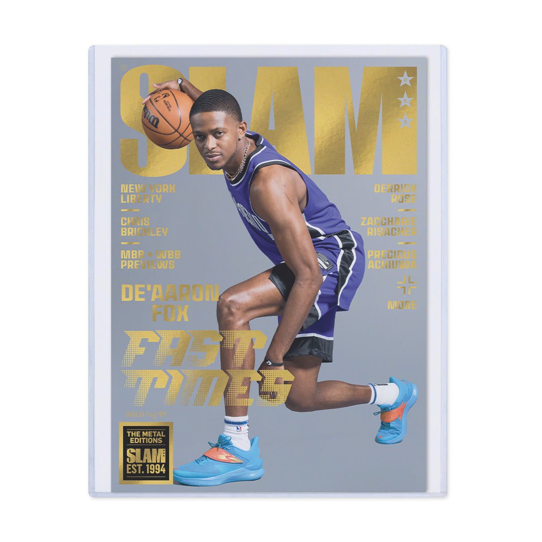 GOLD METAL: SLAM 253 - De'Aaron Fox (#d/94) - SLAM Goods