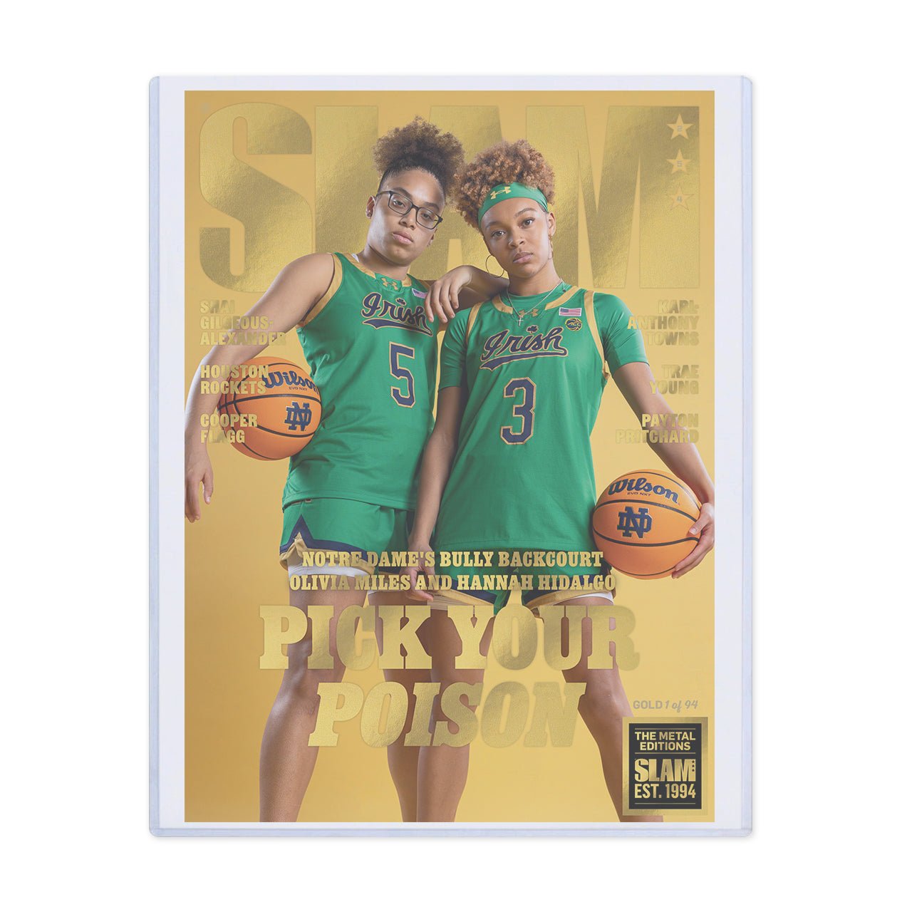 GOLD METAL: SLAM 254 - Hidalgo + Miles (#d/94) - SLAM Goods