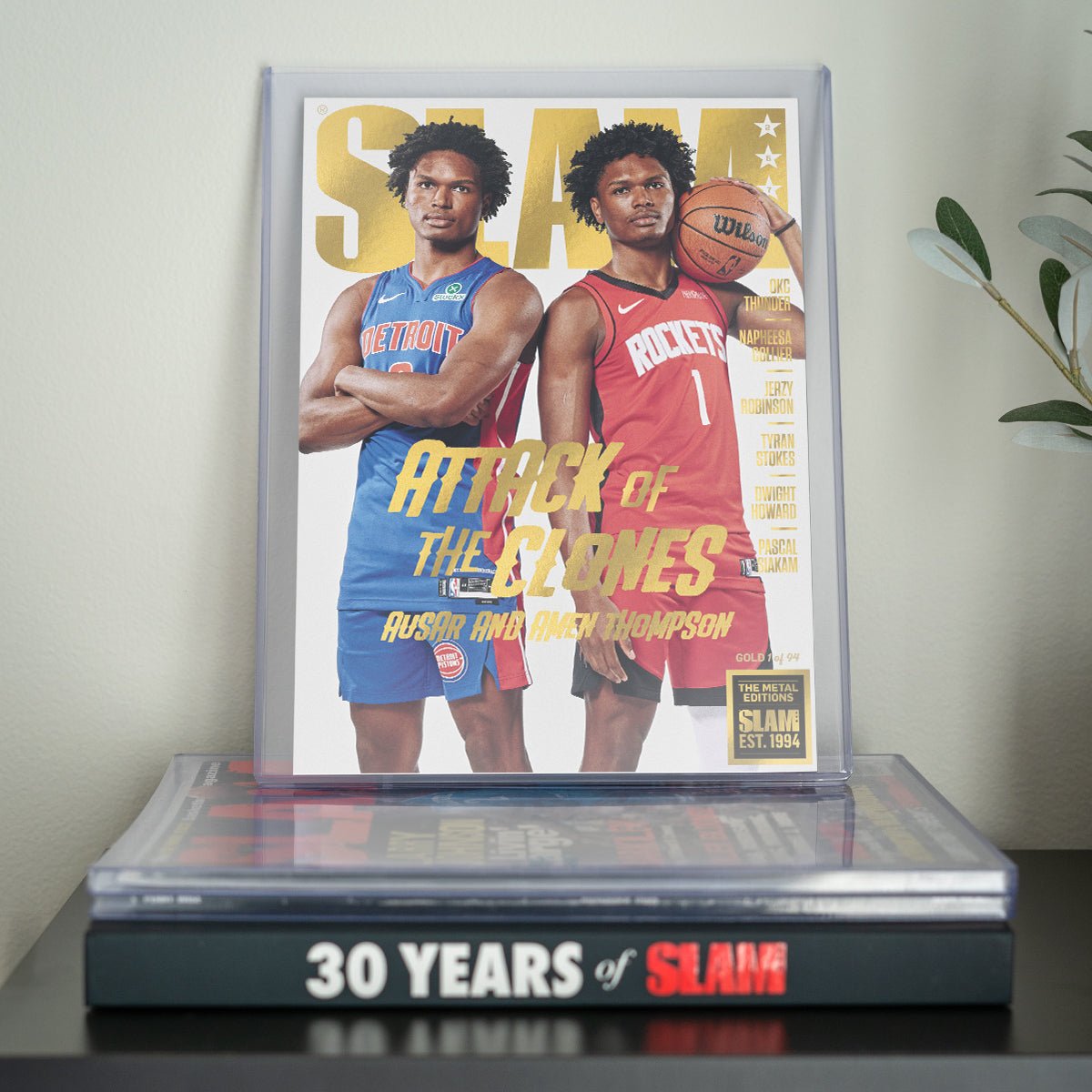 GOLD METAL: SLAM 257 - Amen & Ausar Thompson Magazine (d/94) - SLAM Goods