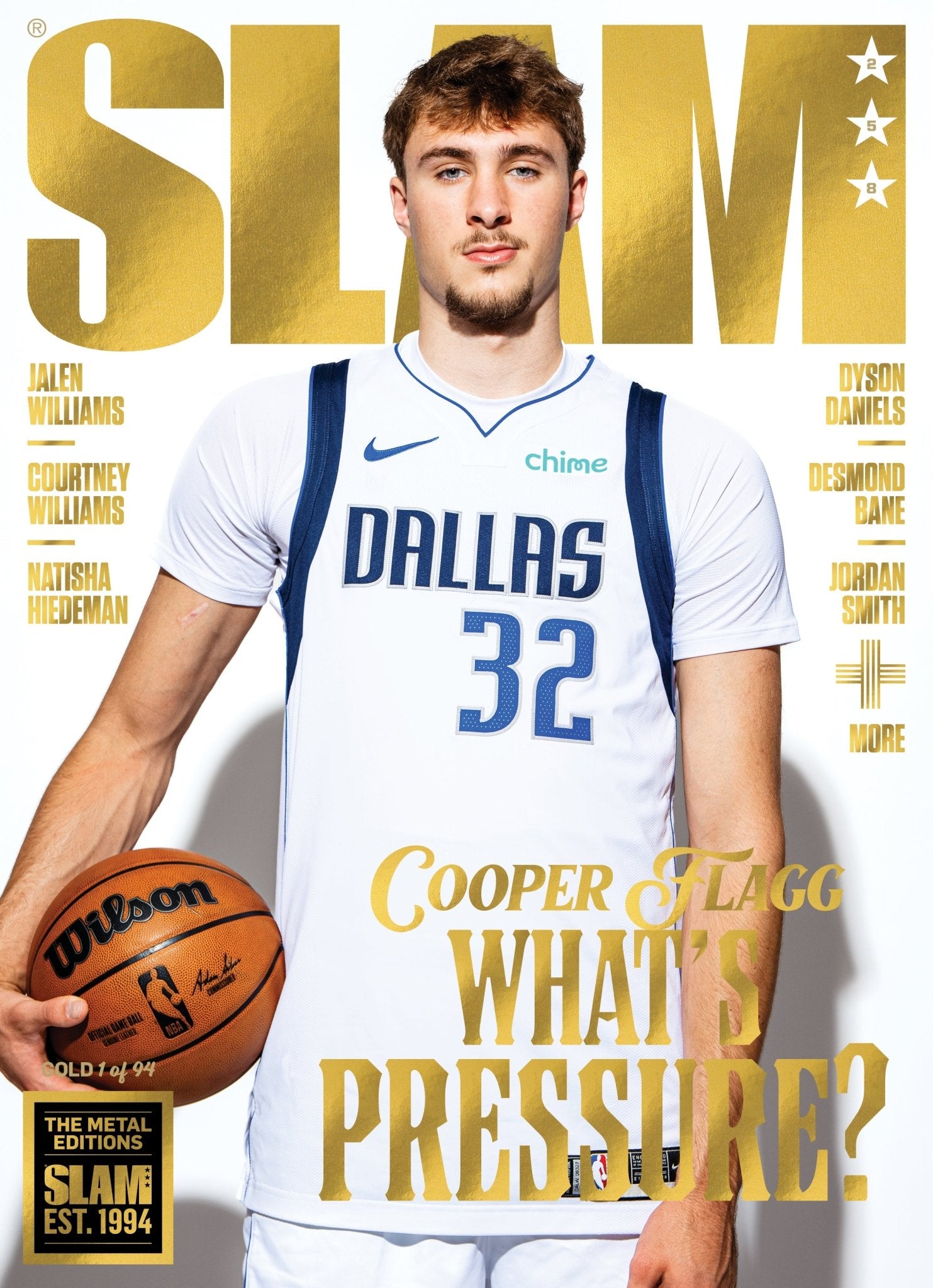 GOLD METAL: SLAM 258 - Cooper Flagg Magazine (d/94) - SLAM Goods