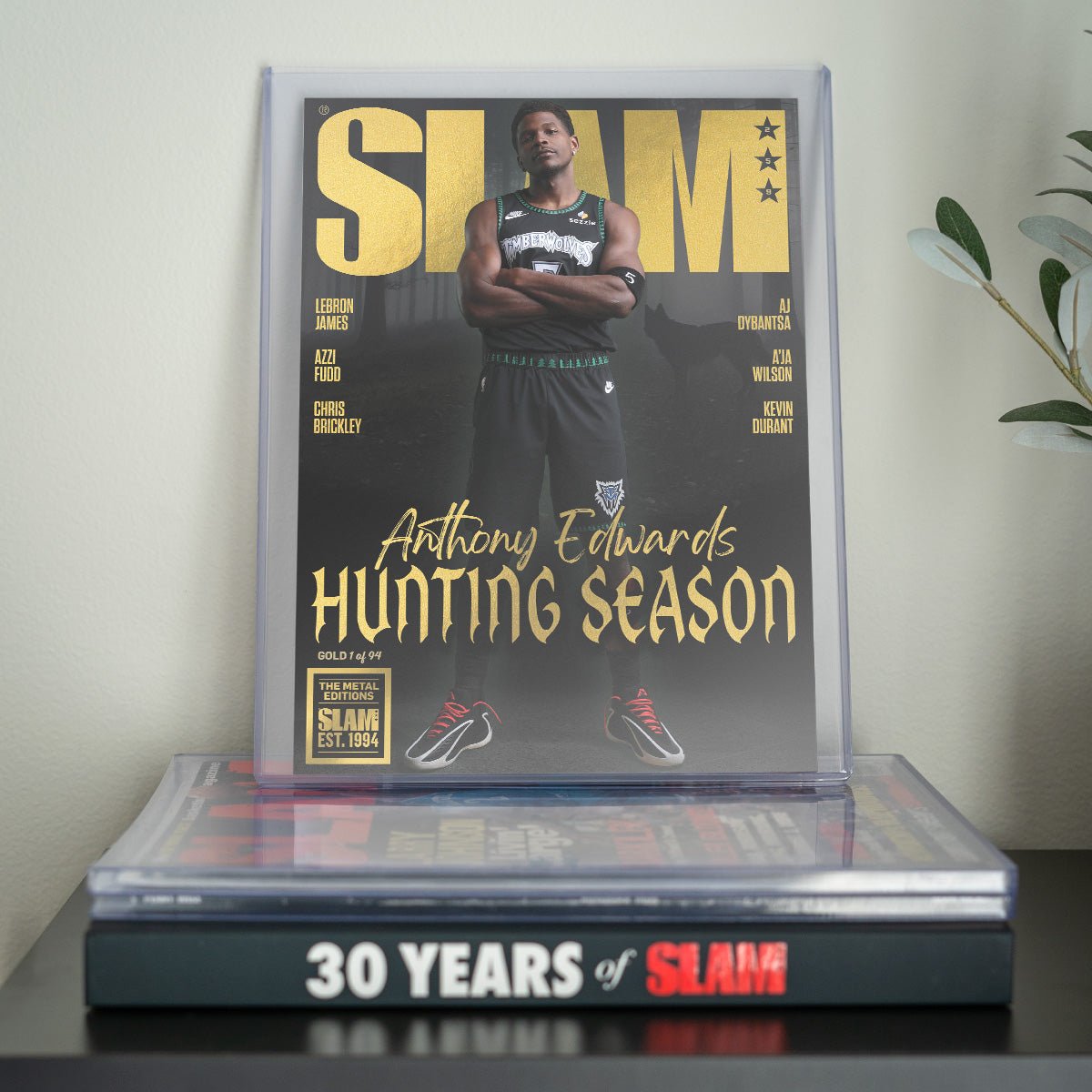 GOLD METAL: SLAM 259 - Anthony Edwards Magazine (d/94) - SLAM Goods